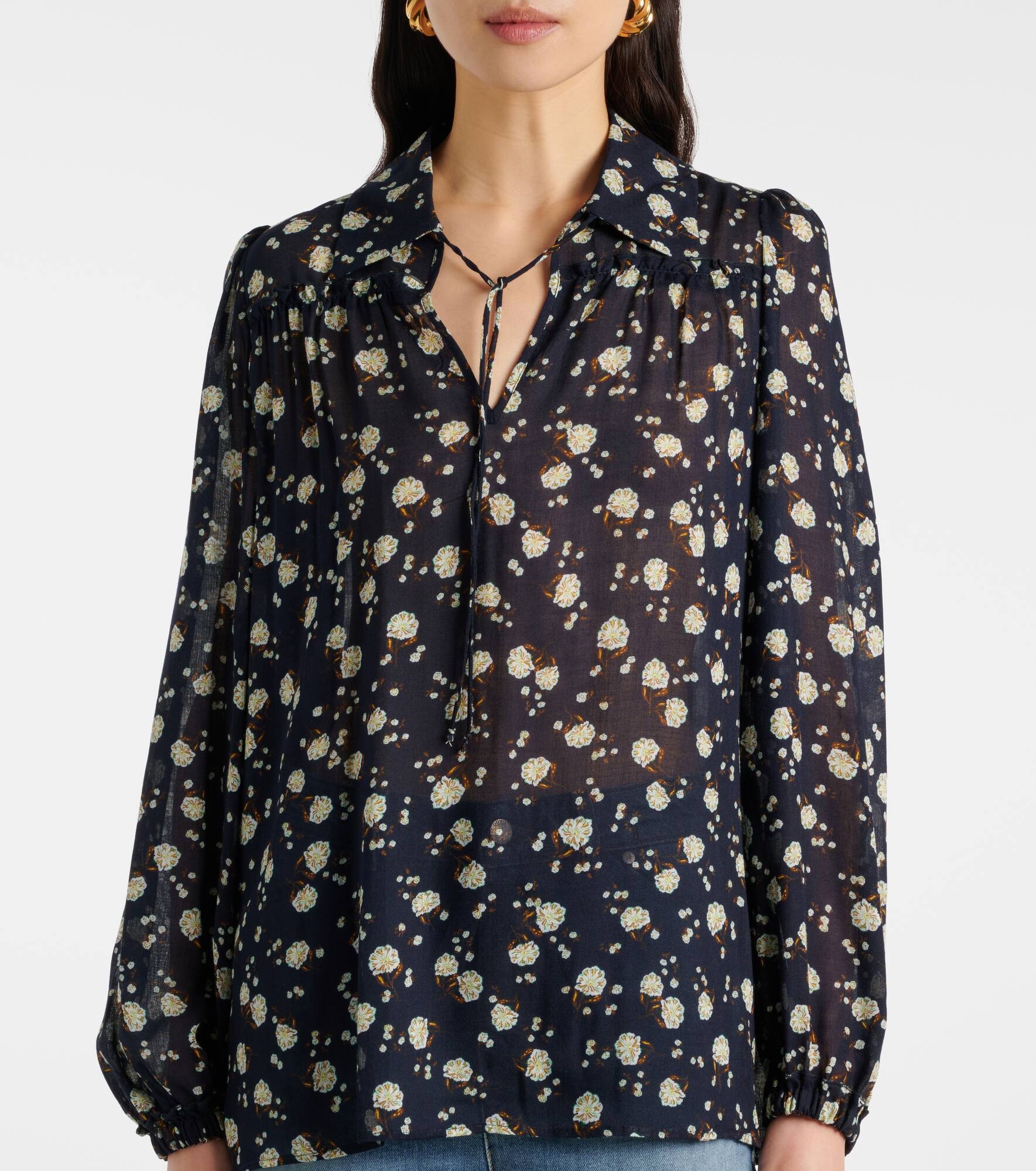 Floral Volumes blouse - 5