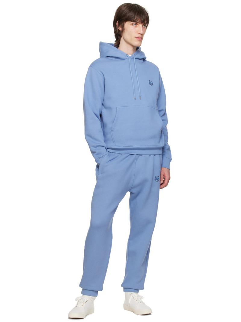 Maison Kitsuné Blue Bold Fox Head Sweatpants outlook
