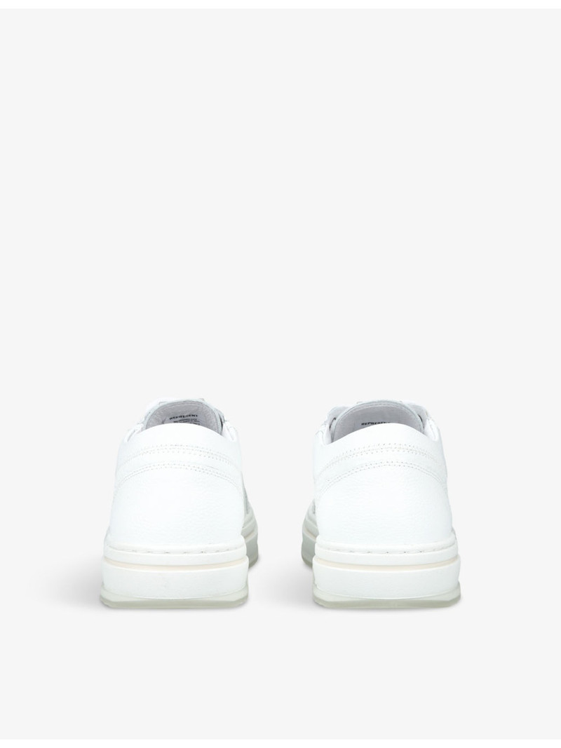 REPRESENT HTN branded leather low-top trainers outlook