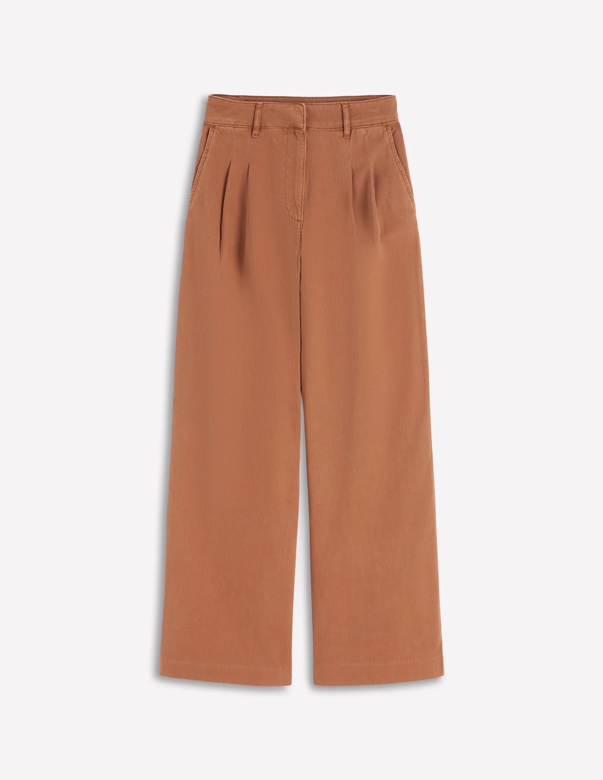 Kensington Wide Leg Pants-Ginger - 1