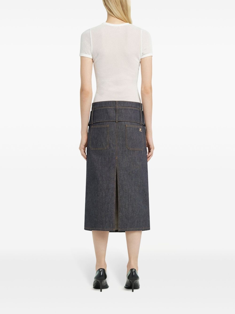mesh T-shirt - 4