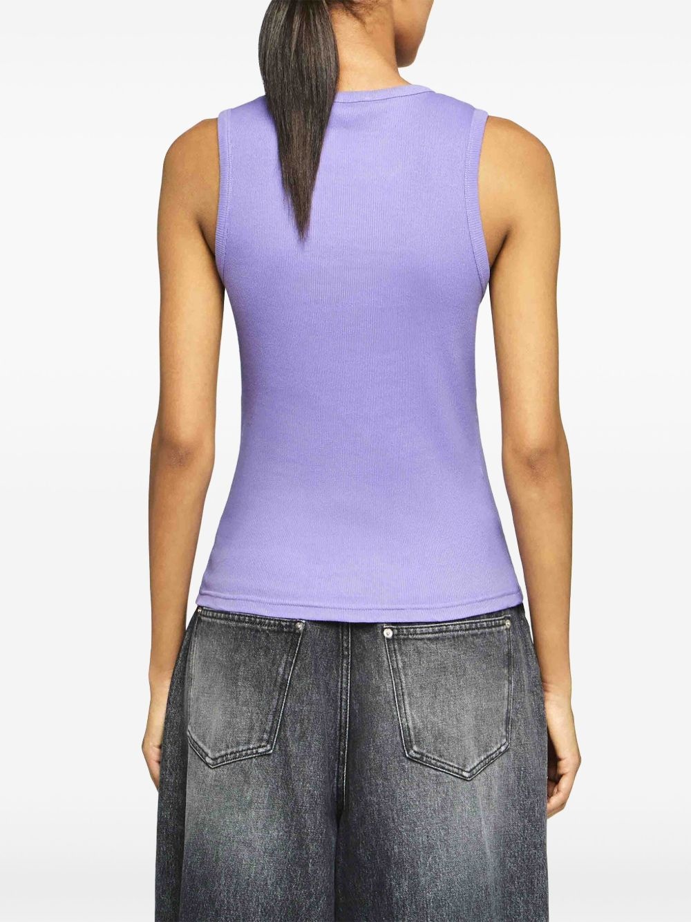 logo-embroidered top - 4