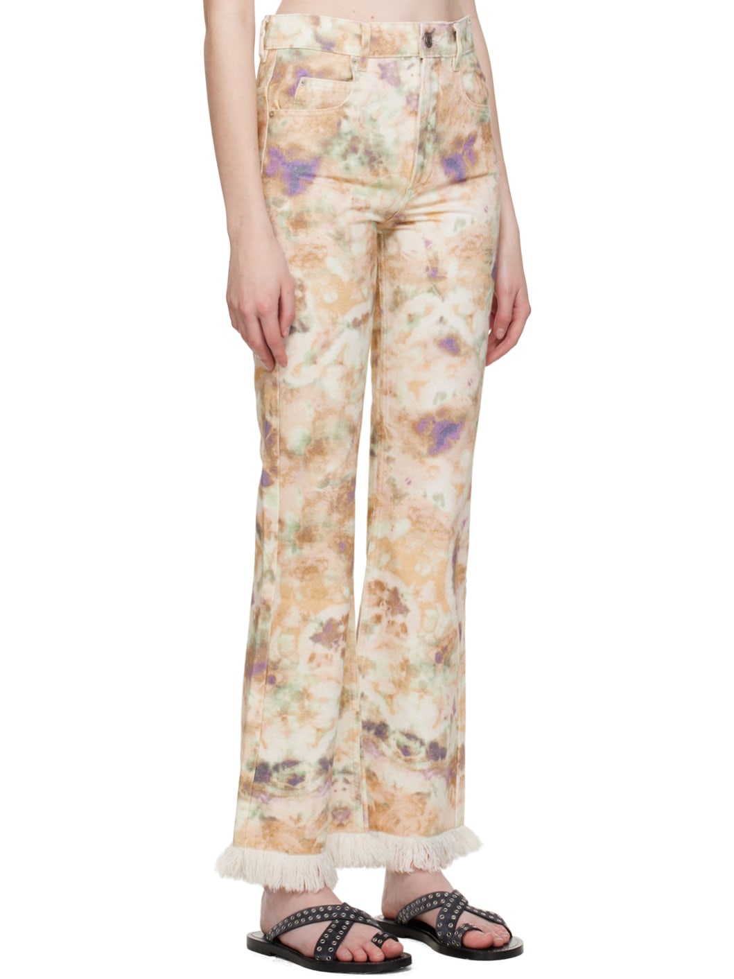 Beige Belvira Jeans - 2