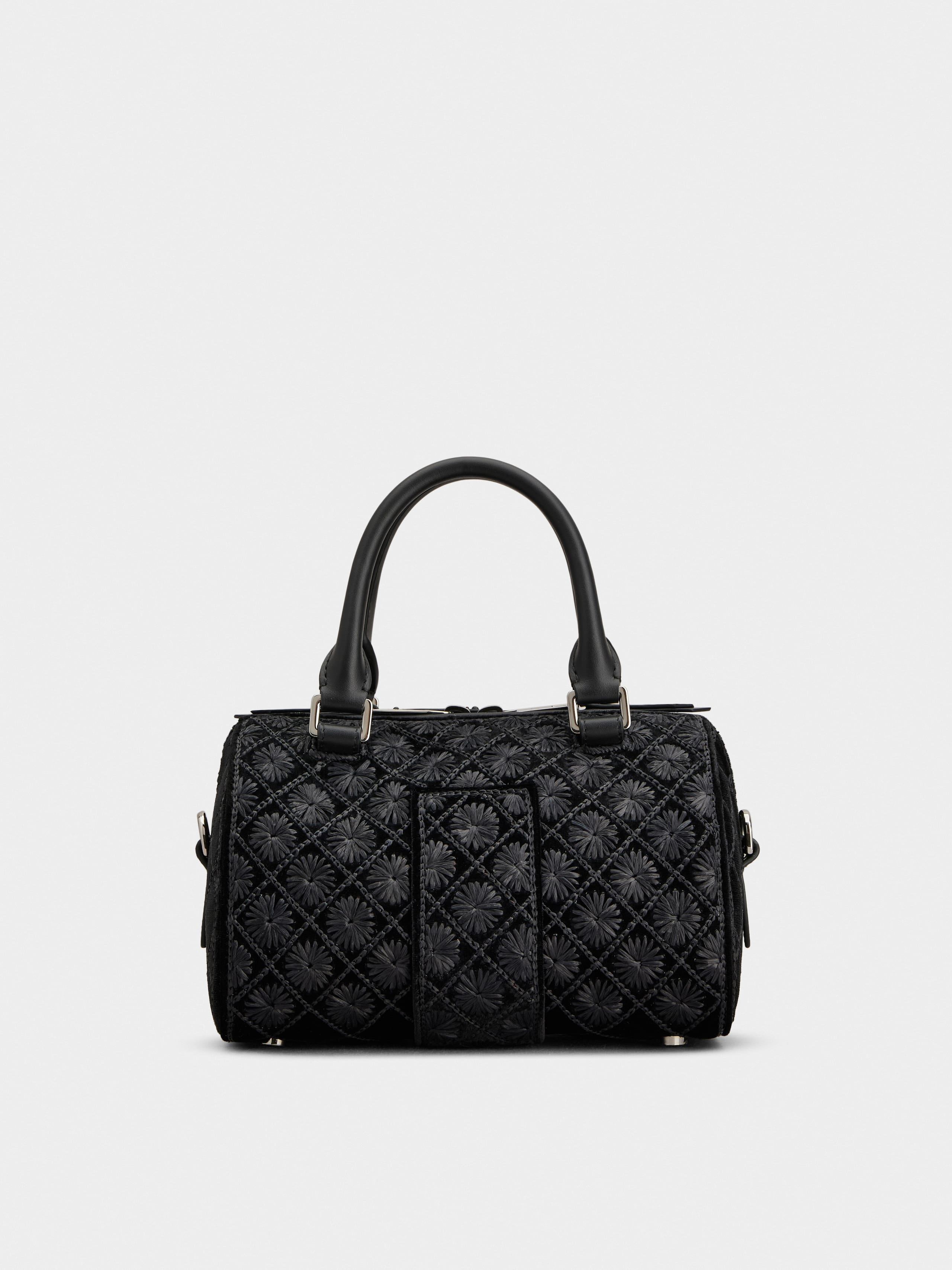 Belle Vivier Bag in velvet - 4