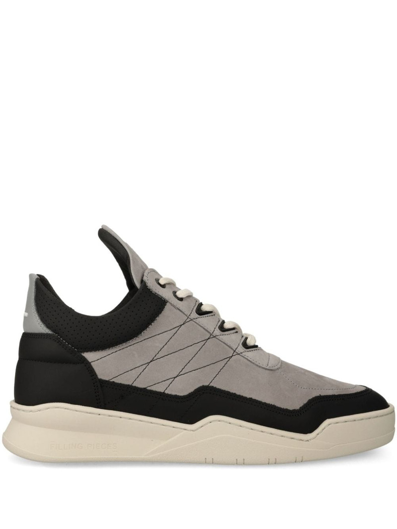 logo-embroidered sneakers 1
