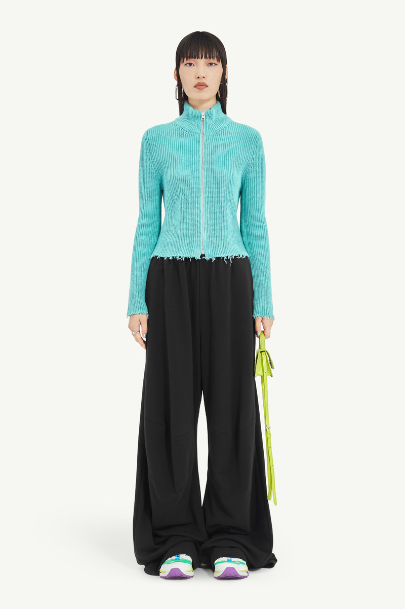 MM6 Maison Margiela Raw Hem Camionneur Jacket outlook