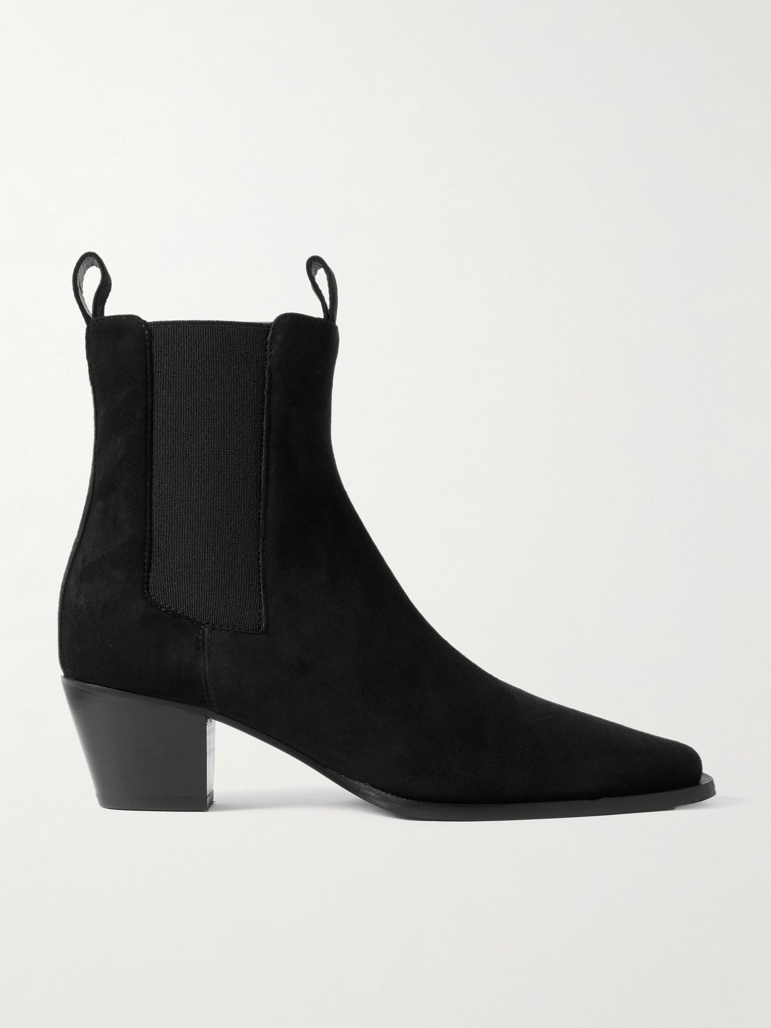 The City suede Chelsea boots Black - 1