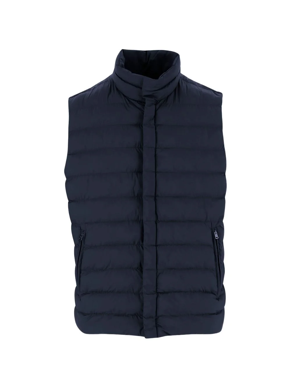 high-collar padded jacket - 1