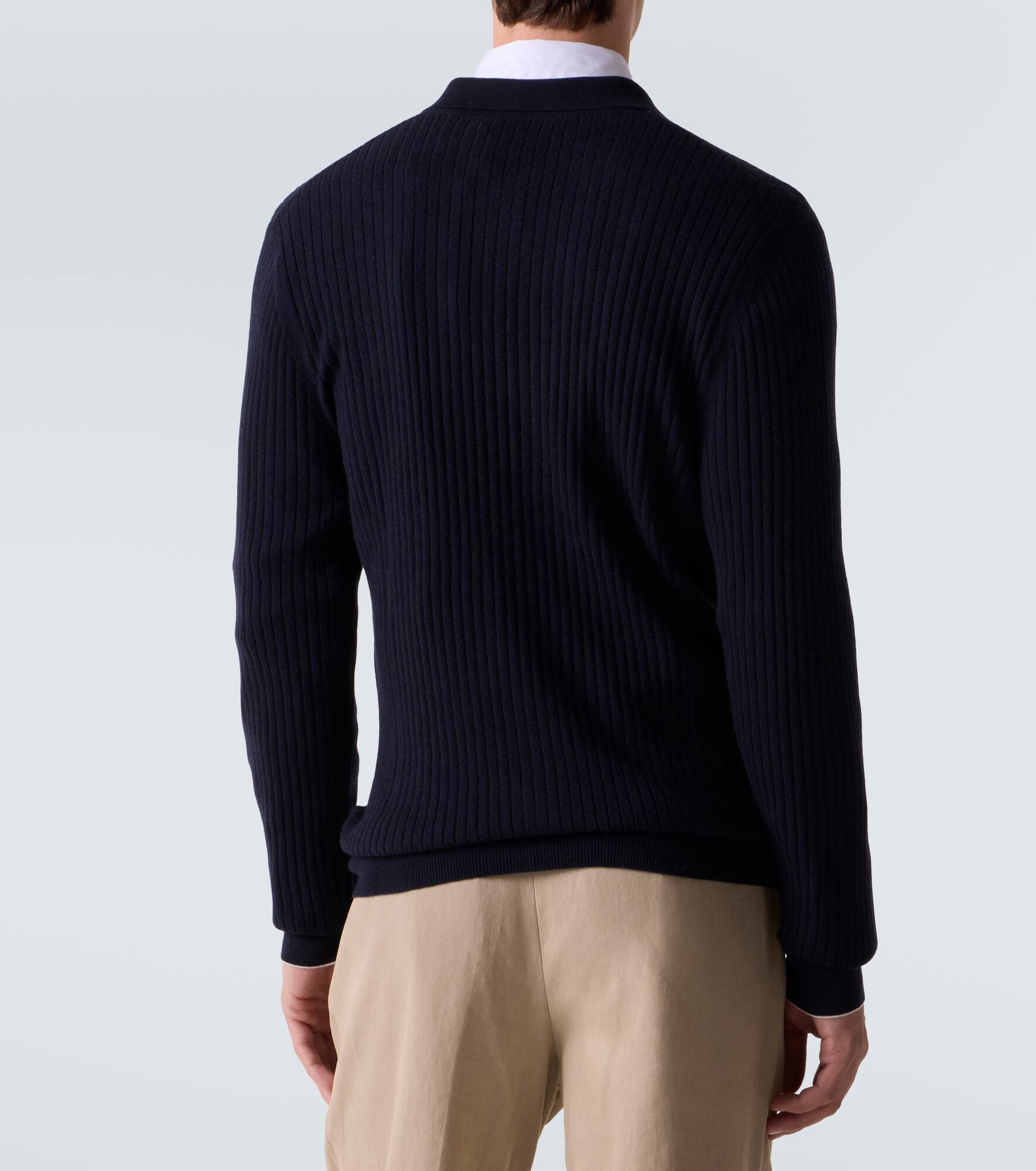 Mr Granger ribbed-knit cashmere cardigan - 4