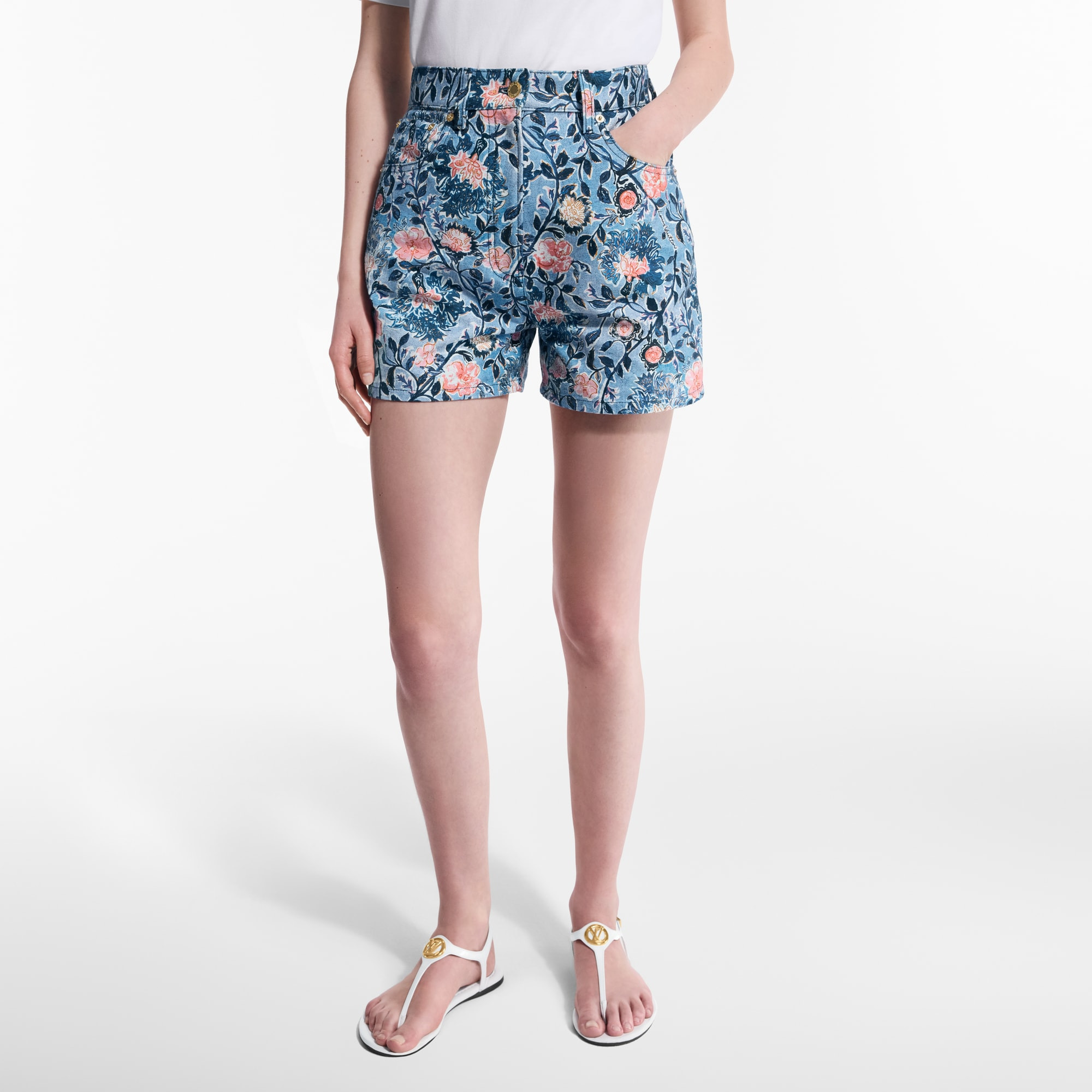 Floral Vine  Shorts - 2