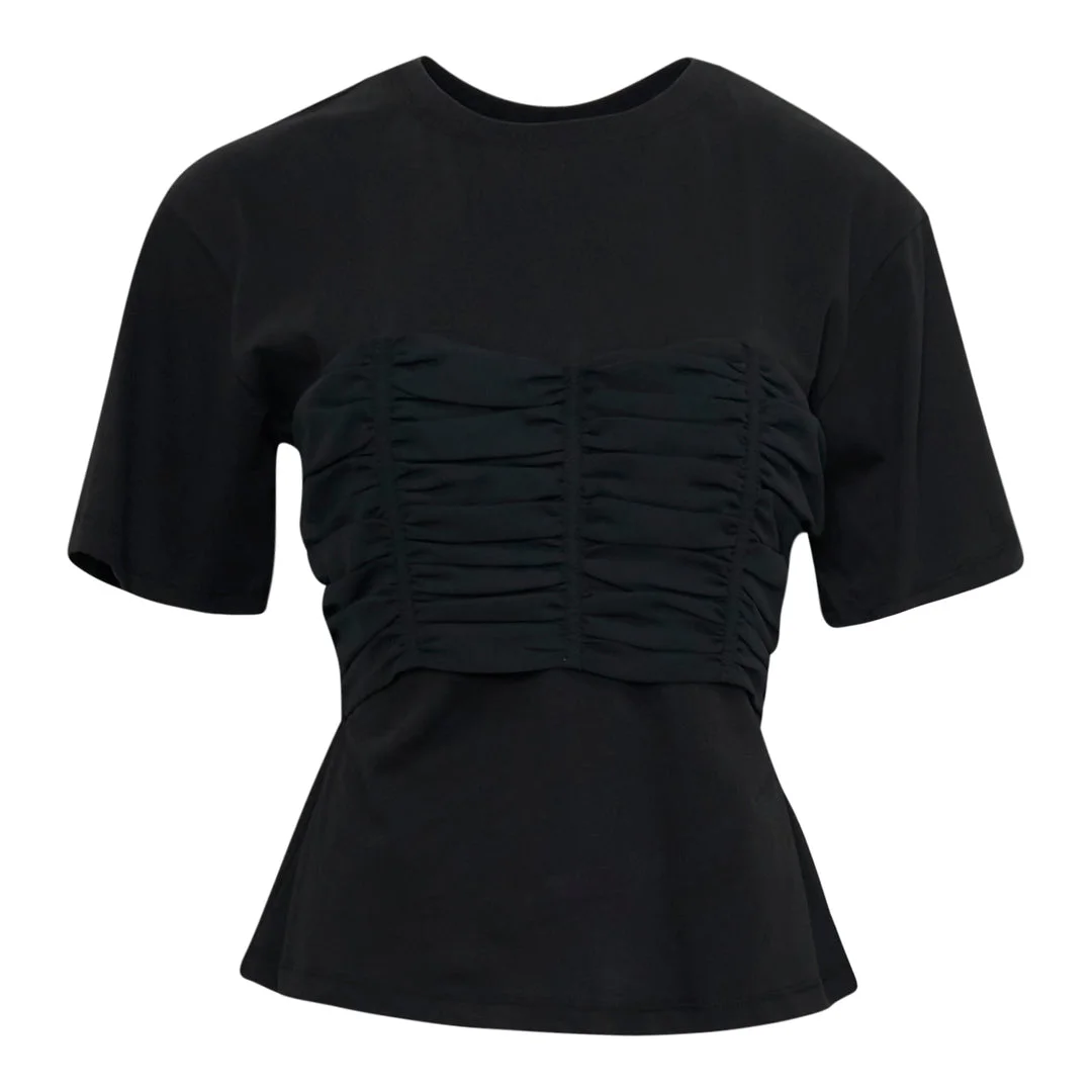 Mila Short Sleeve Cotton Top - 1