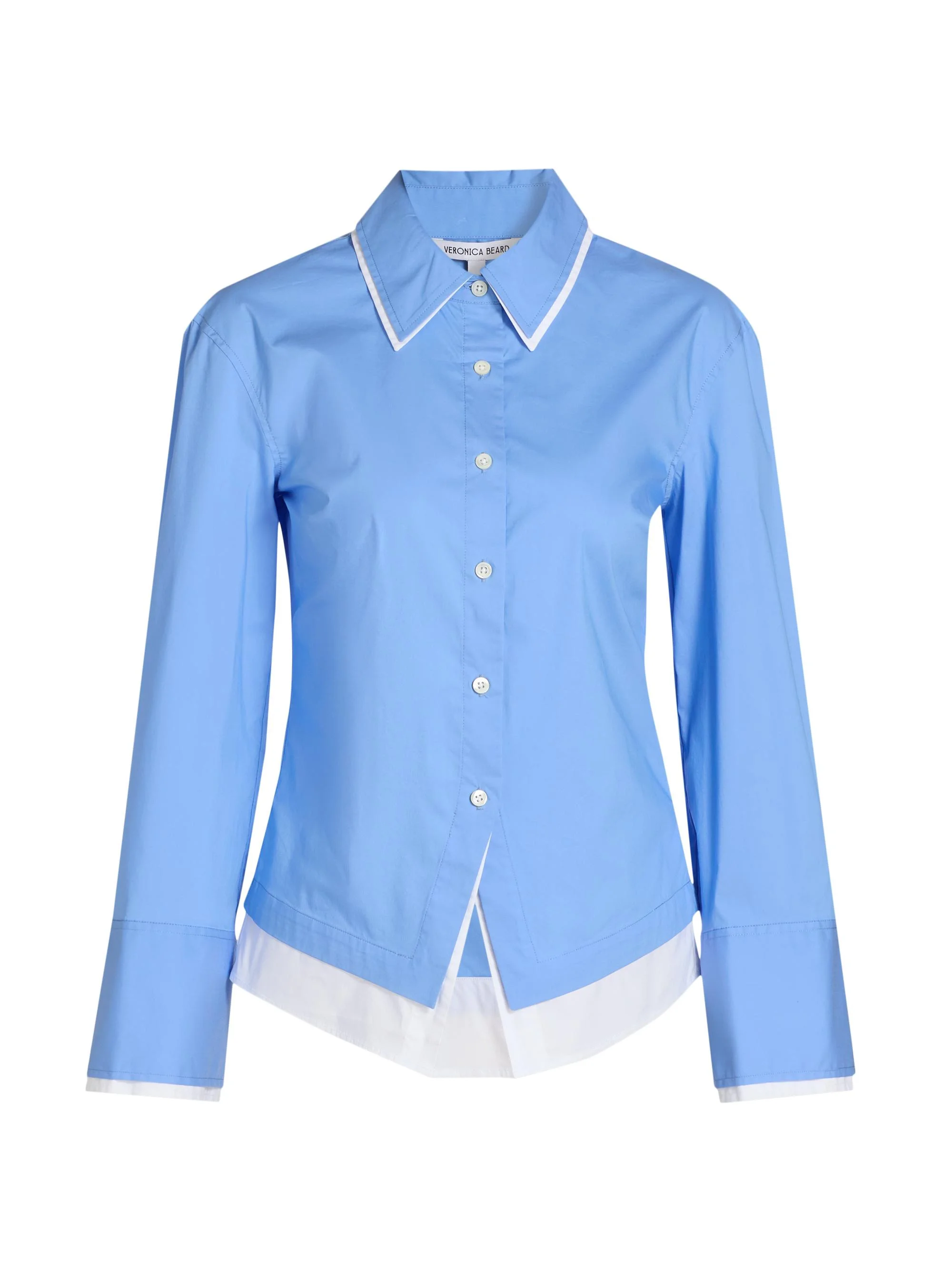 Women's Bonnie Layered Button-Front Shirt - Cadet - 1