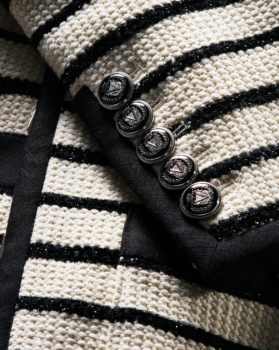 FOSTER STRIPED DICKEY JACKET - 3