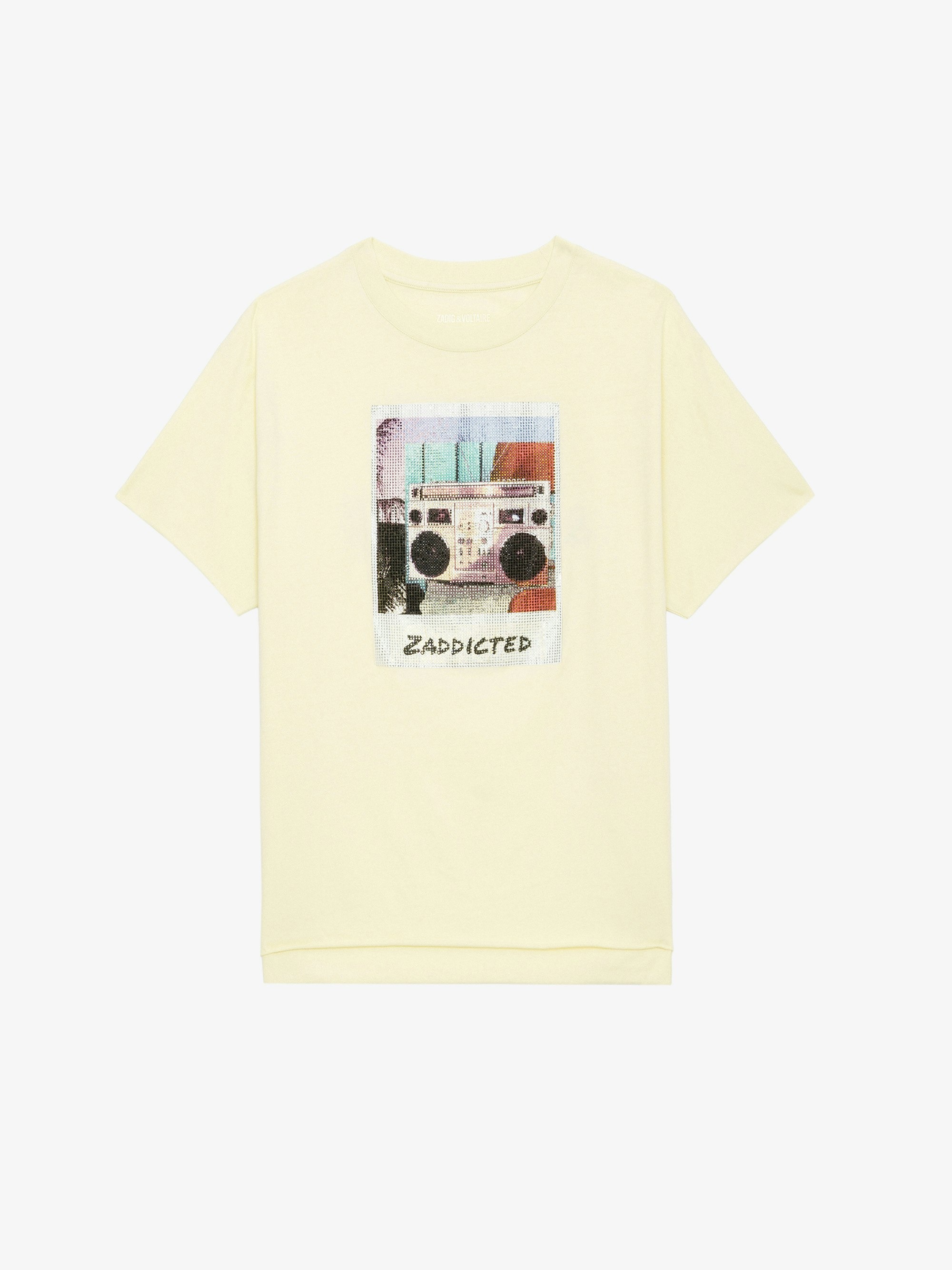 Tommer Diamanté Photoprint T-shirt - 1