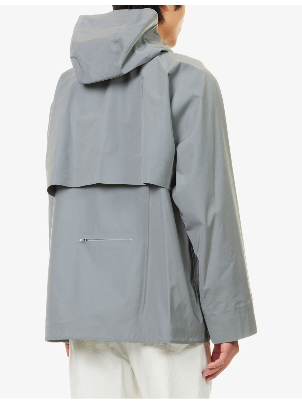 Reflective Hooded Woven Jacket - 4