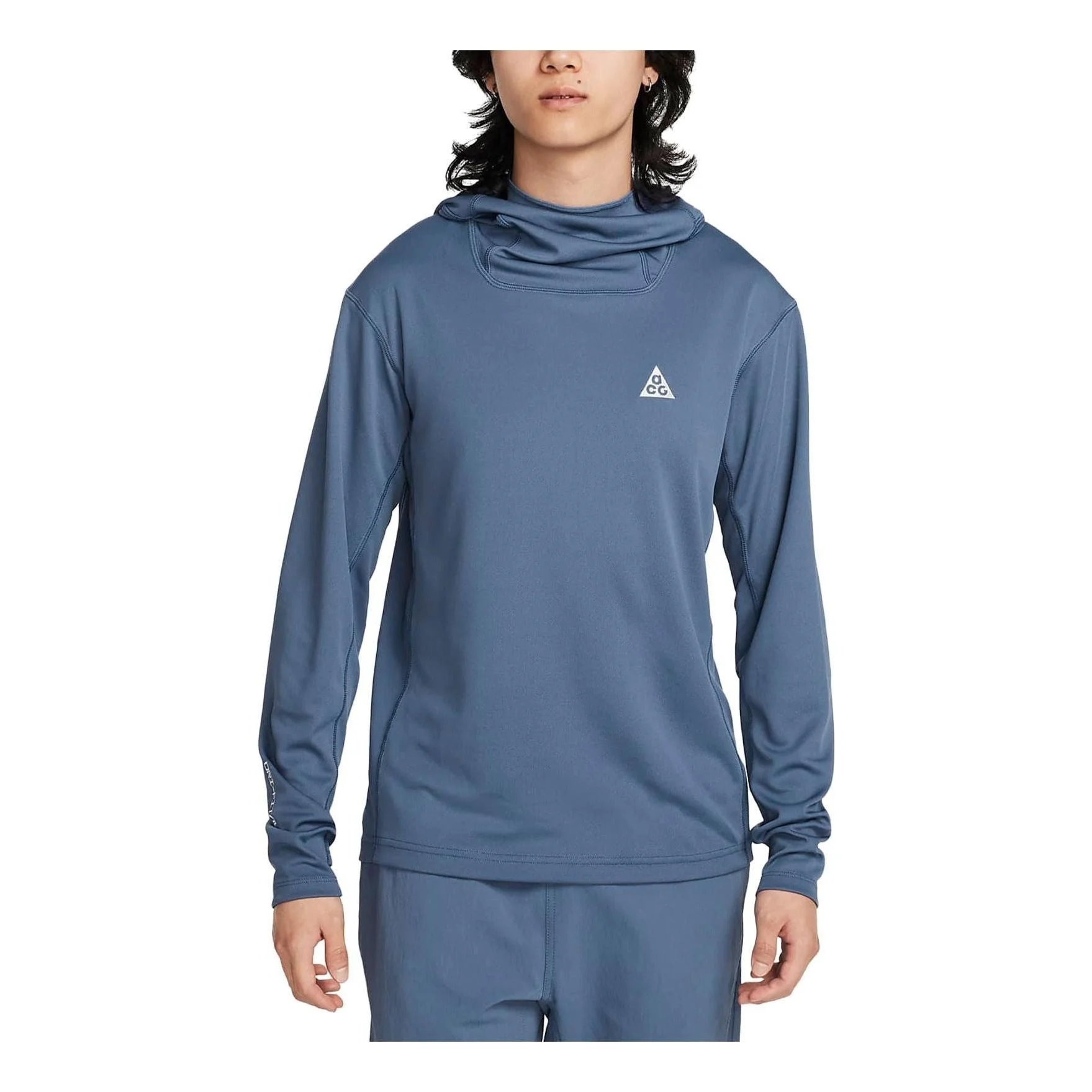 Nike ACG Dri-FIT ADV "Lava Tree" Quick-Drying Hoodie 'Blue' DX6968-491 - 1