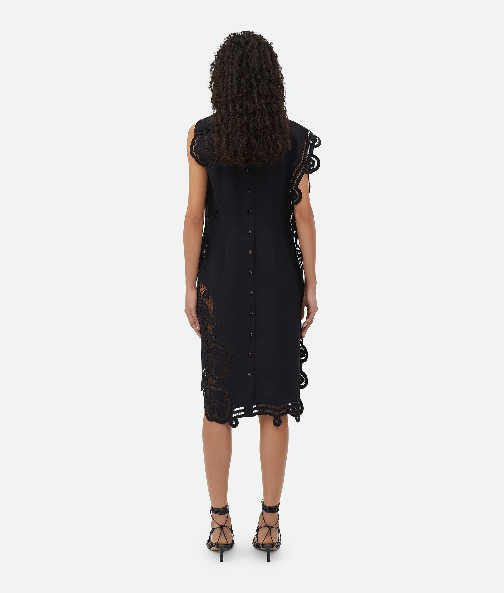 Viscose And Silk Dress - 3