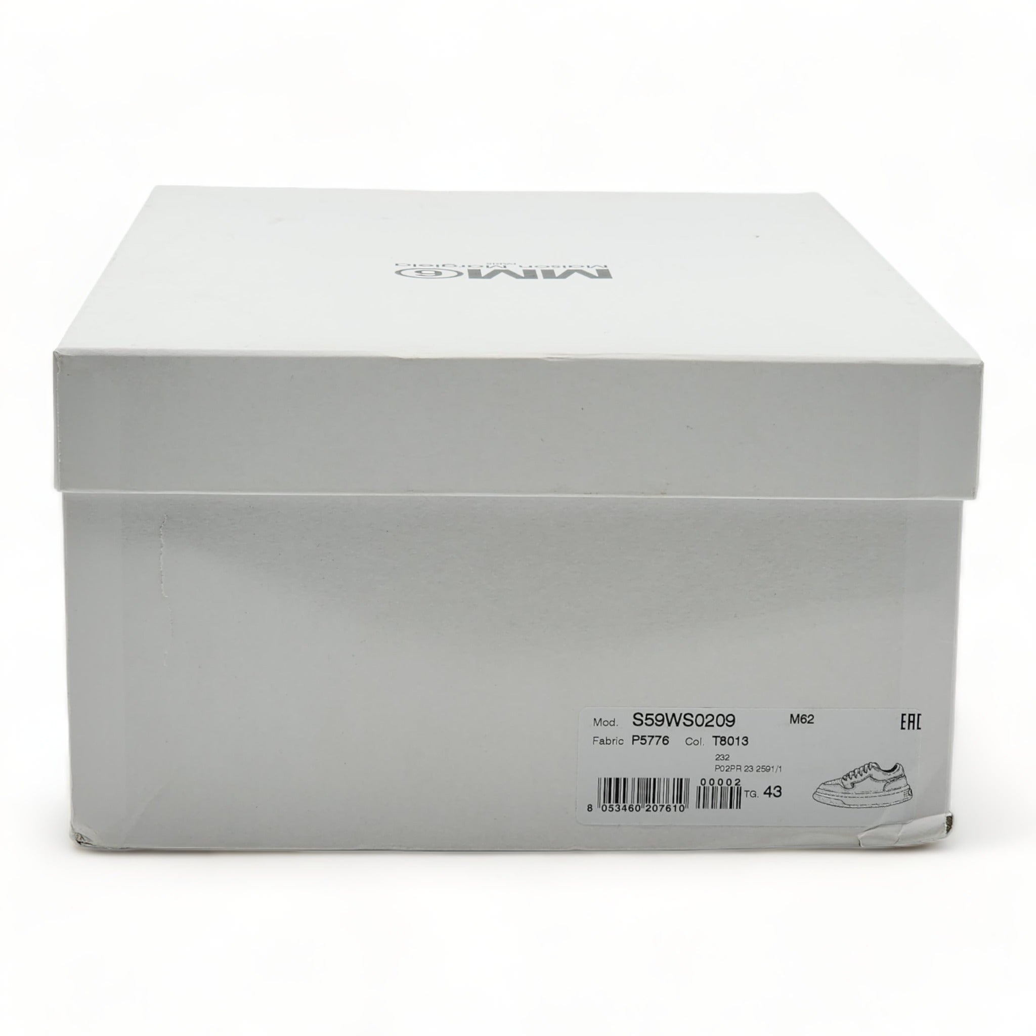 MM6 Maison Margiela Shearling-Lined Low-Top Sneakers - 7