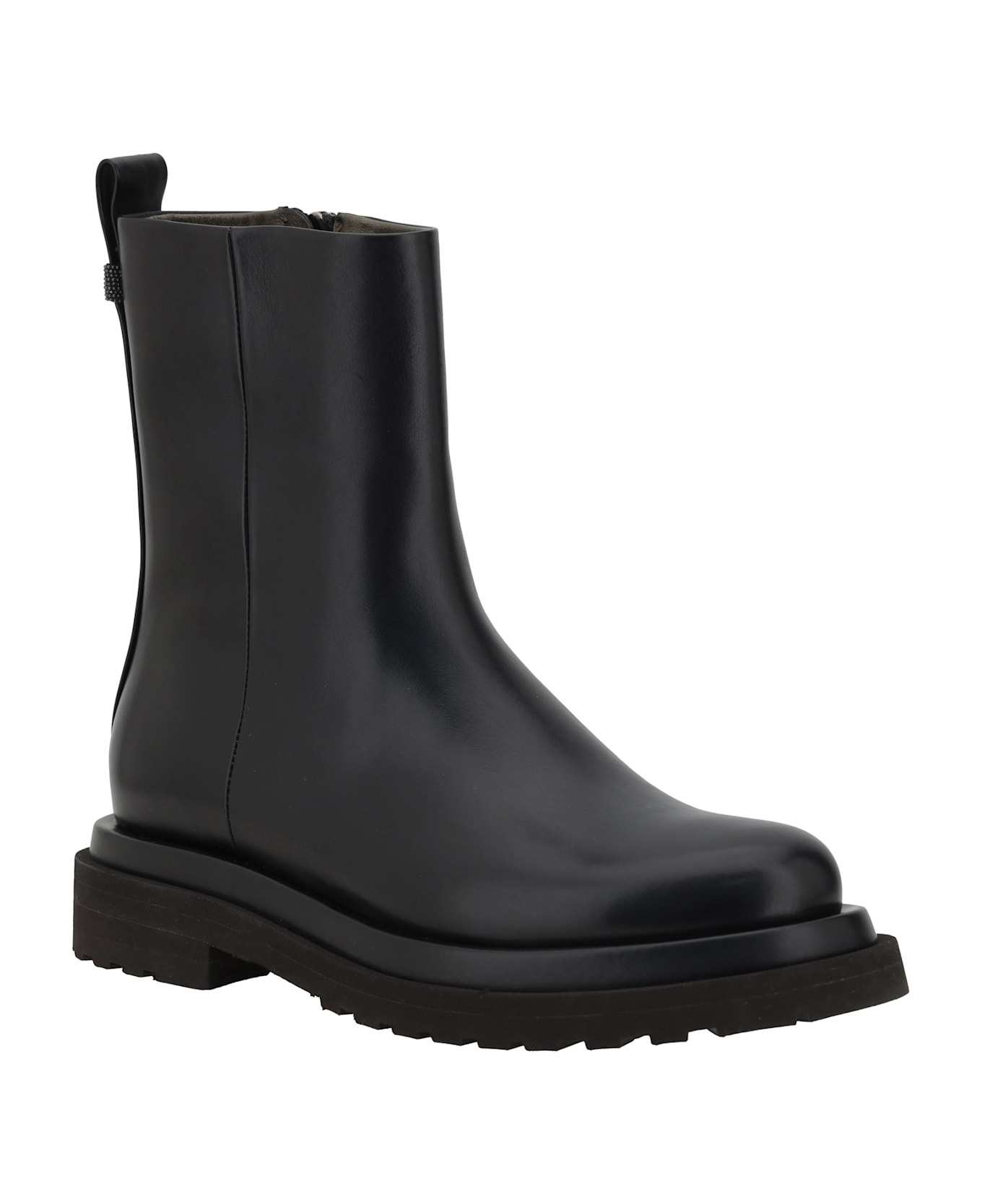 Leather Ankle Boots - 2