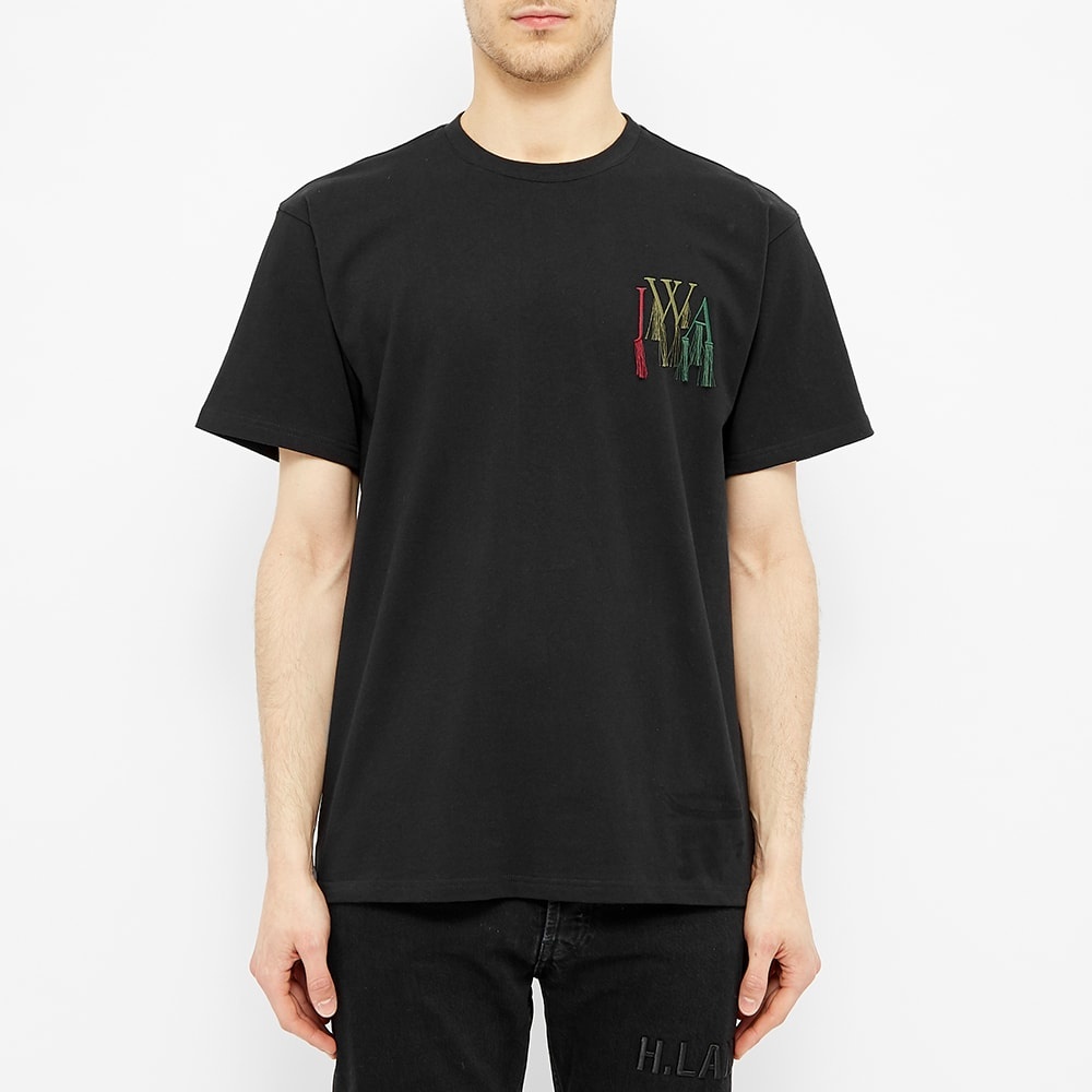 JW Anderson JWA Logo Embroidered Tee - 3