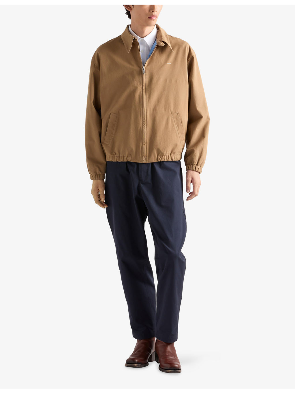 Logo-Embroidered Classic-Fit Cotton Shirt - 2