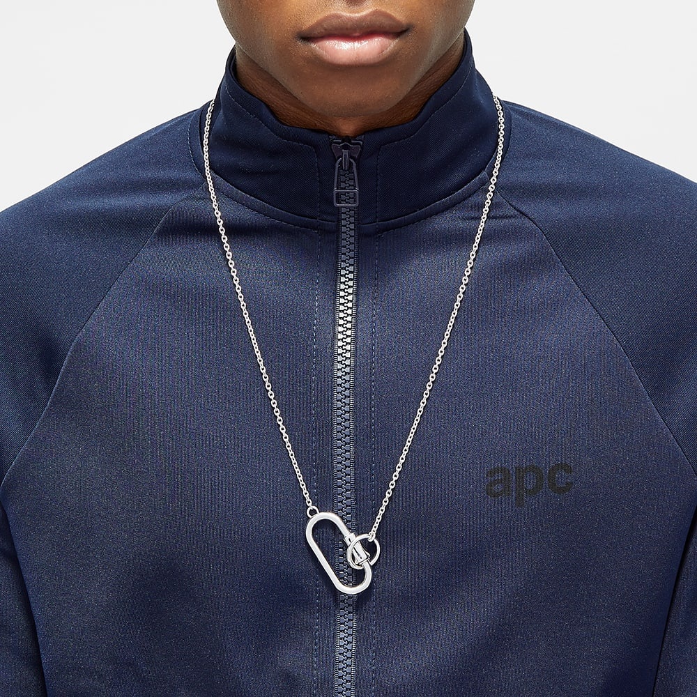 A.P.C. Max Carabiner Necklace - 4