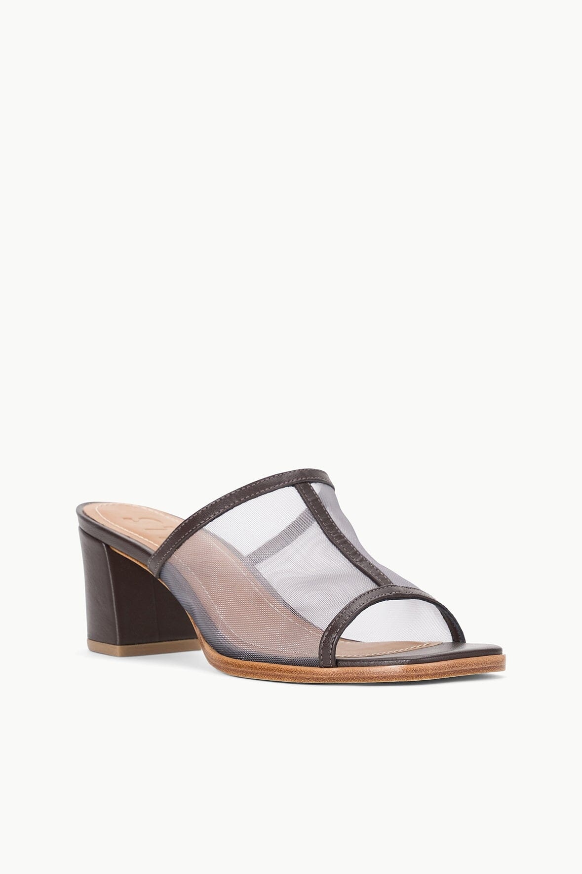 STAUD ALESSANDRA HEEL ESPRESSO MESH - 3