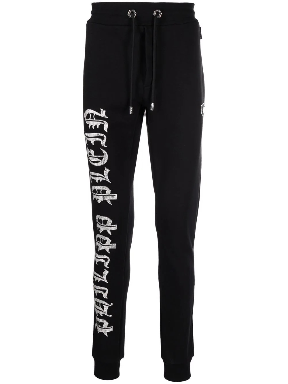 logo-print jogging trousers - 1