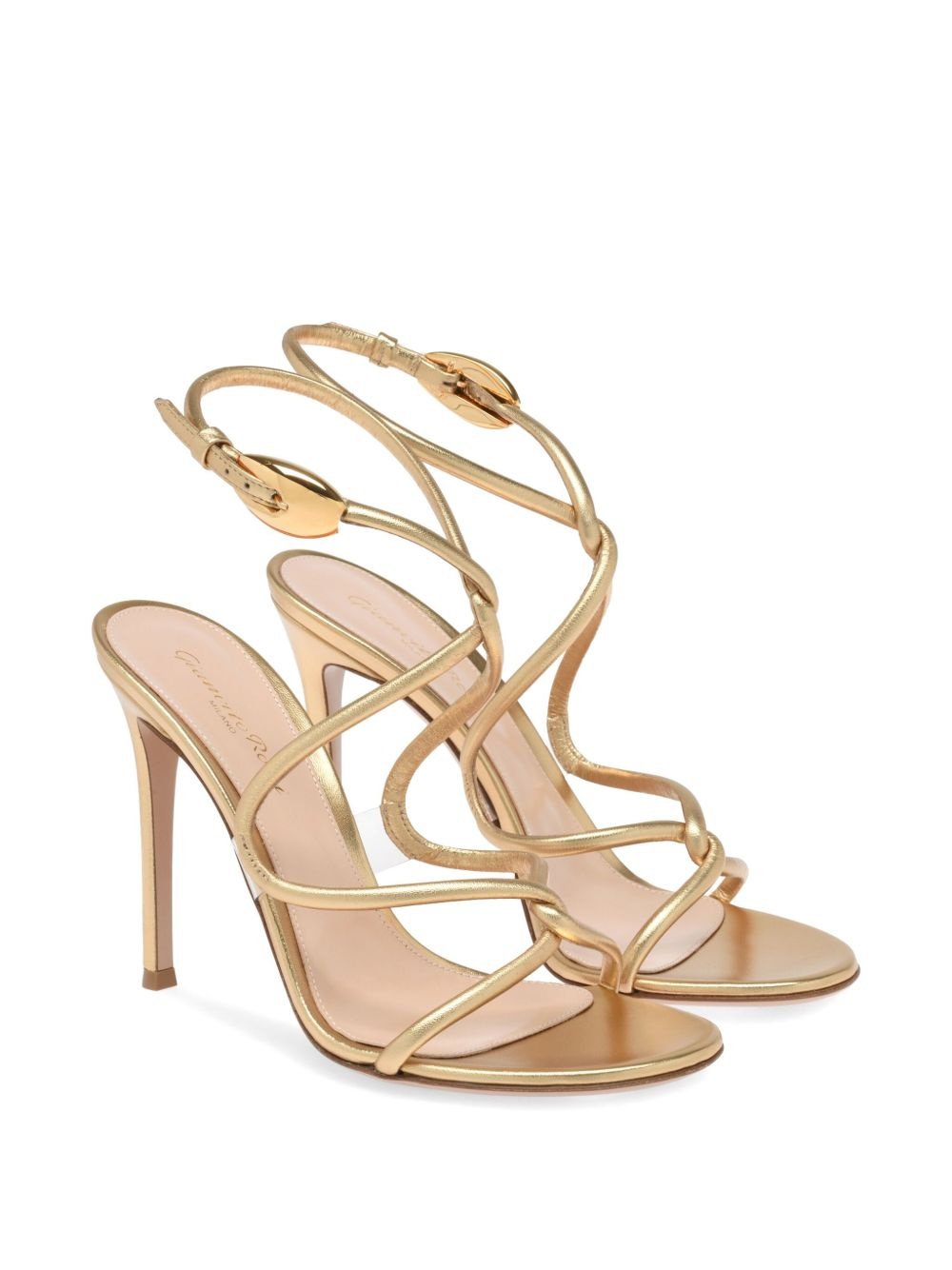 105mm Black Mamba sandals - 2