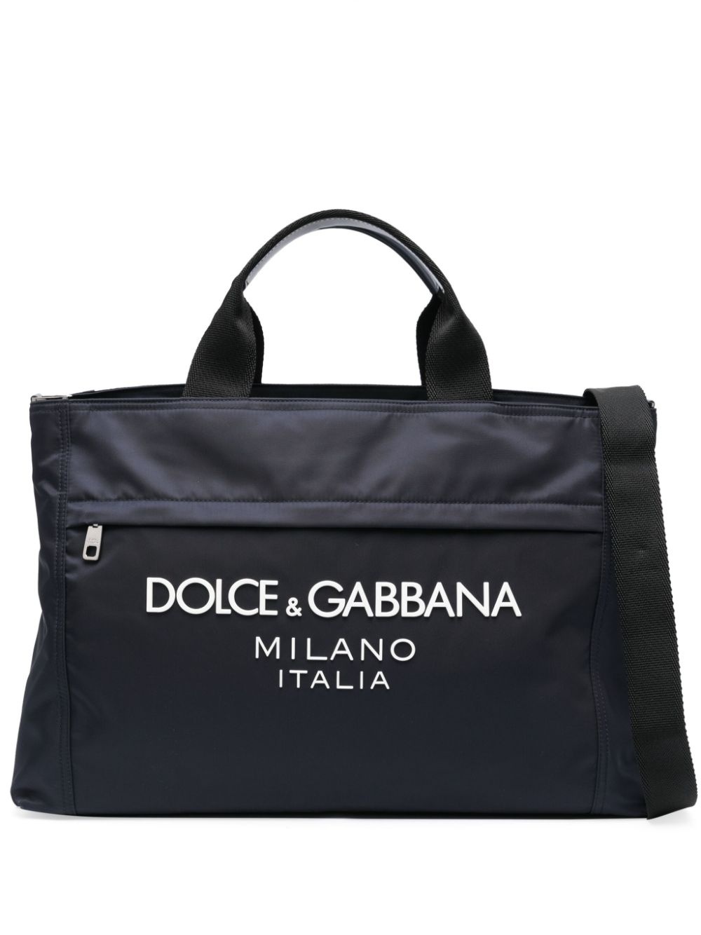 raised logo holdall - 1