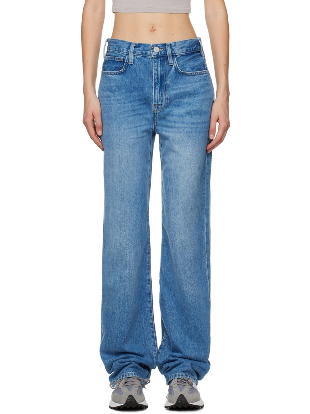 Blue 'Le Jane' Jeans - 1