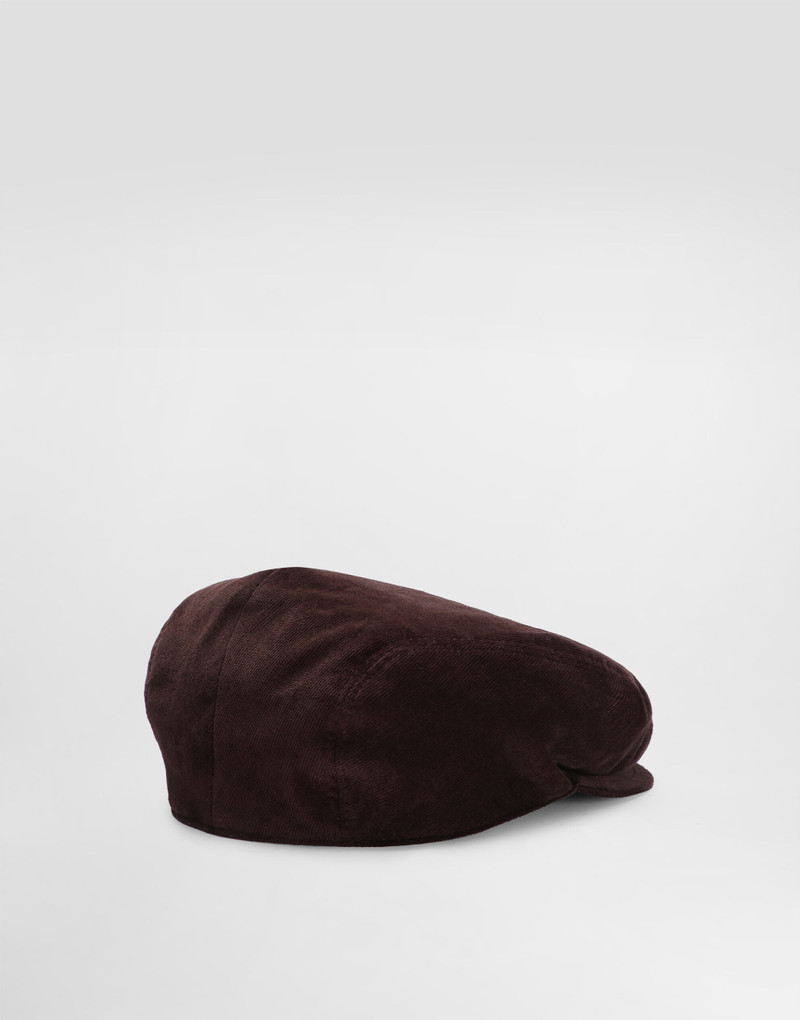 Dolce & Gabbana Velvet flat cap outlook