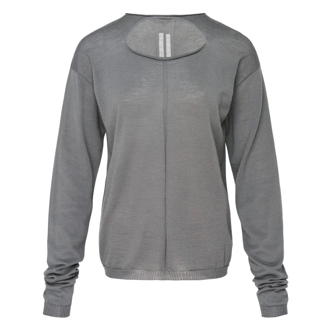 Slashed Oversized Lightweight Pull - 1