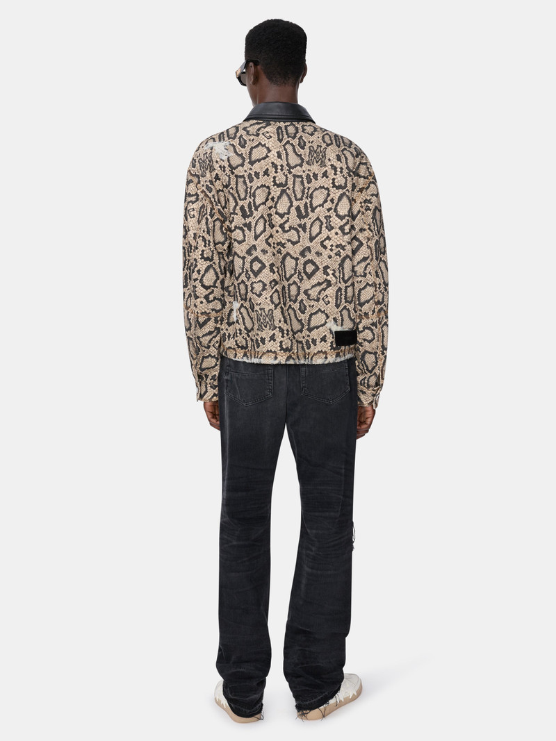 SNAKE DENIM WORK JACKET 4