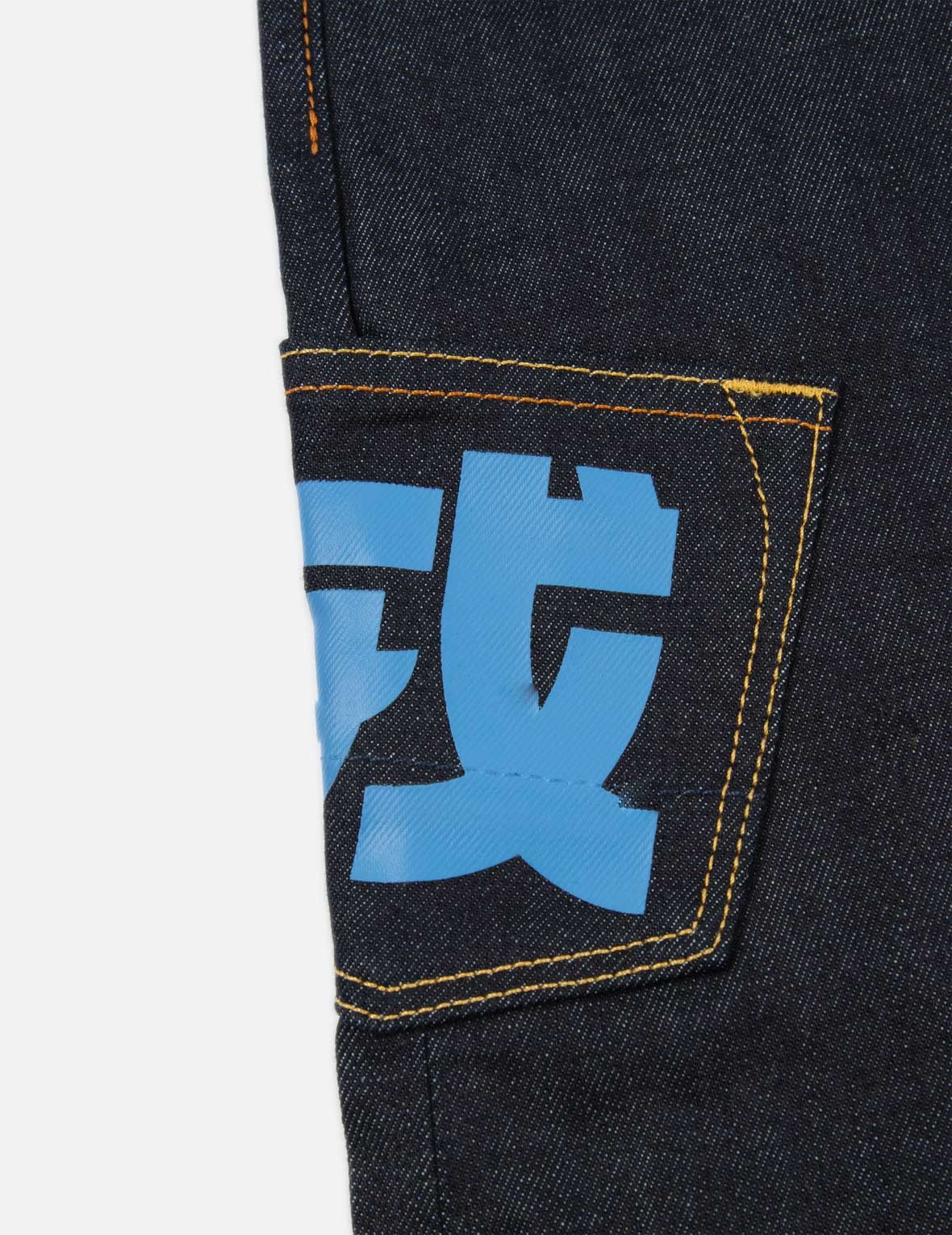 Logo-Print Multi-Pockets Regular-Fit Denim Jeans #2010 - 8