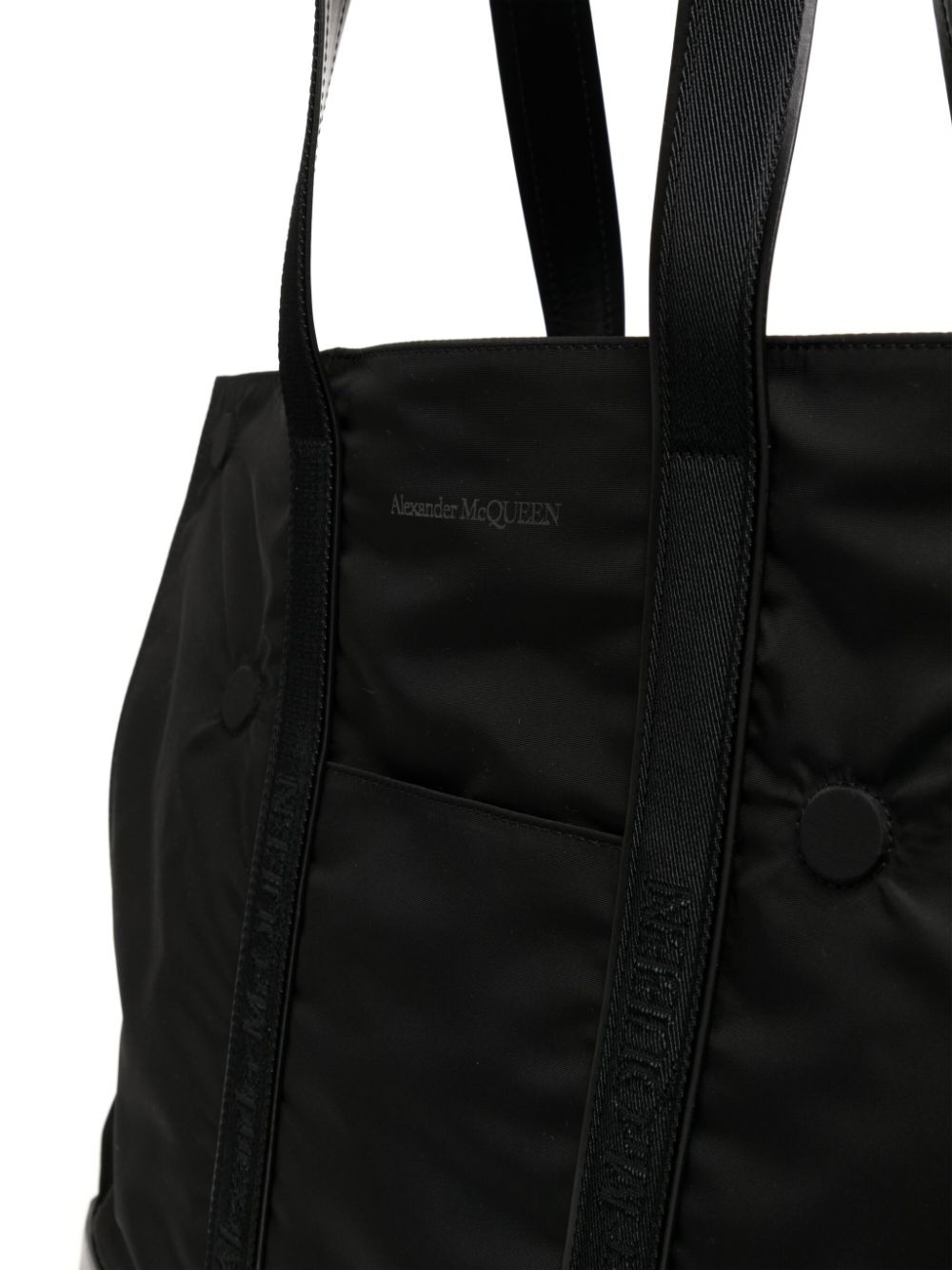 debossed-logo tote bag - 4