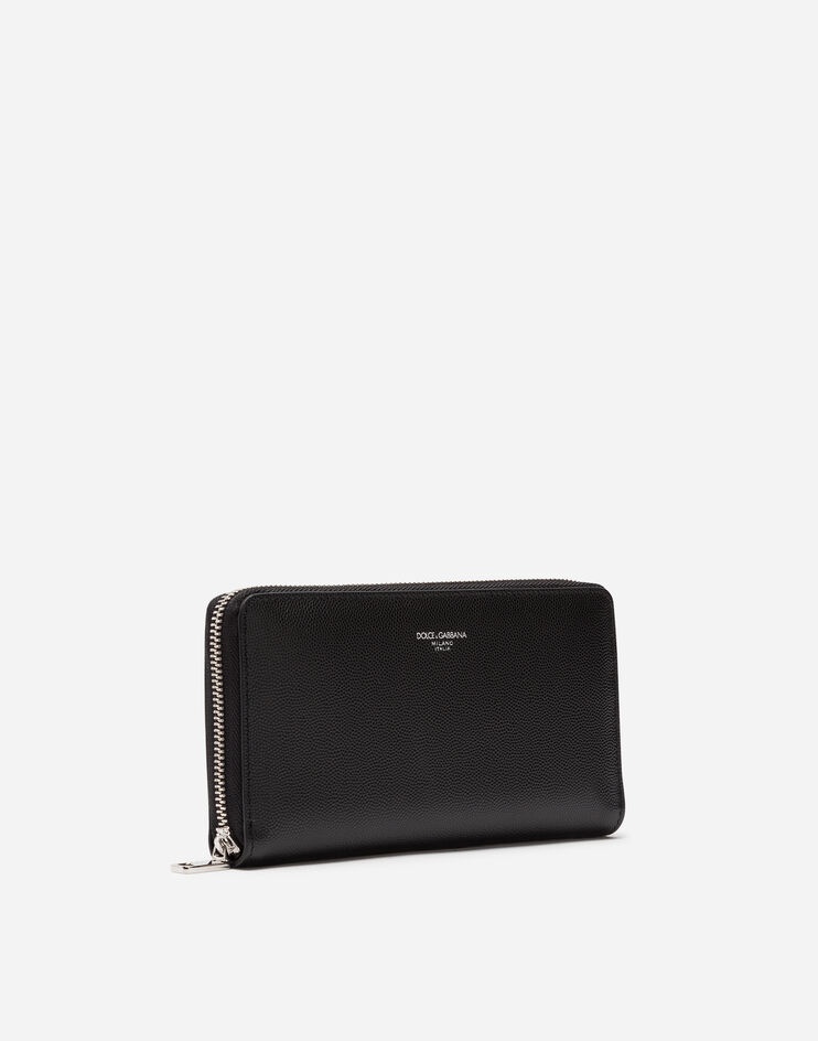 Zip-around wallet in calfskin - 2