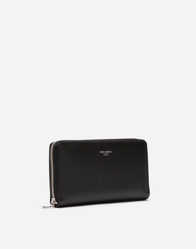 Dolce & Gabbana Zip-around wallet in calfskin outlook