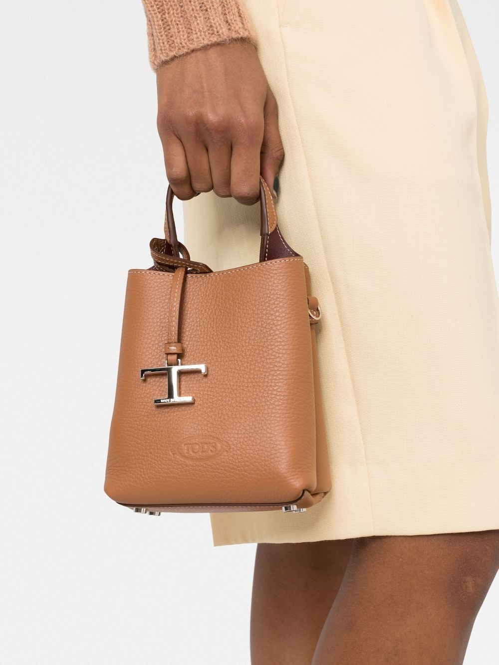 logo-plaque tote bag - 3