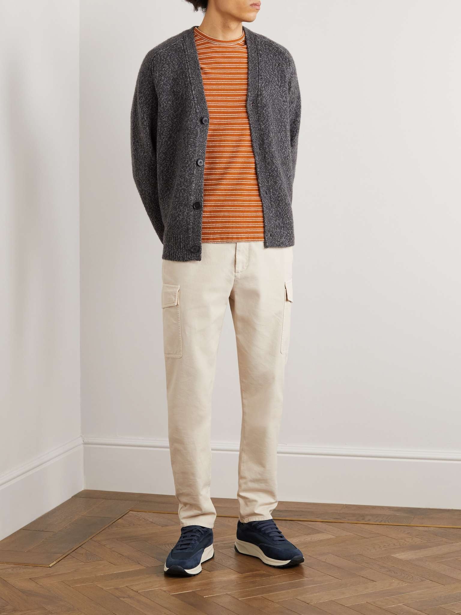 Track 80 Leather-Trimmed Suede and Ripstop Sneakers - 2