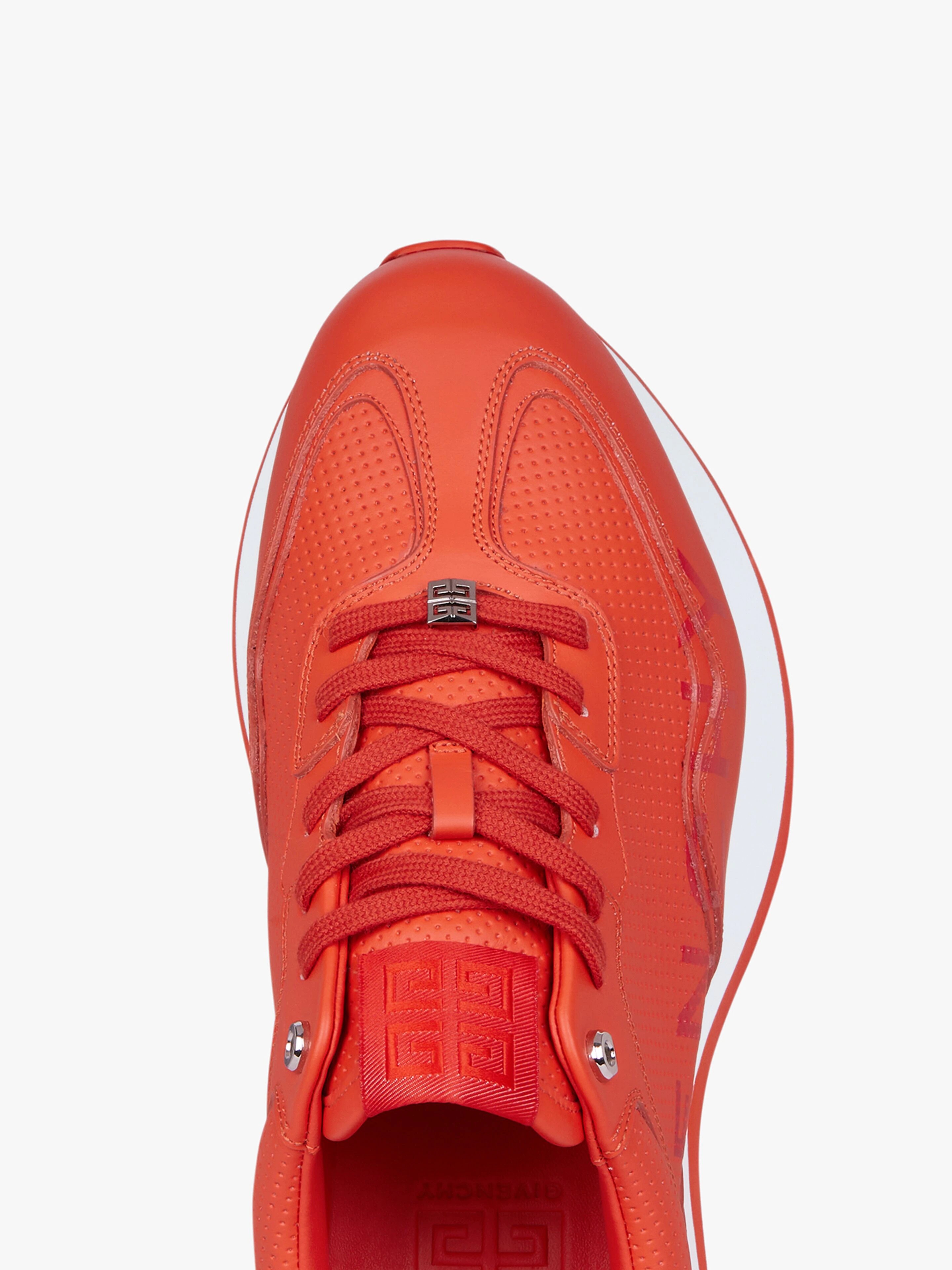 GIV RUNNER SNEAKERS IN PERFORATED LEATHER - 6