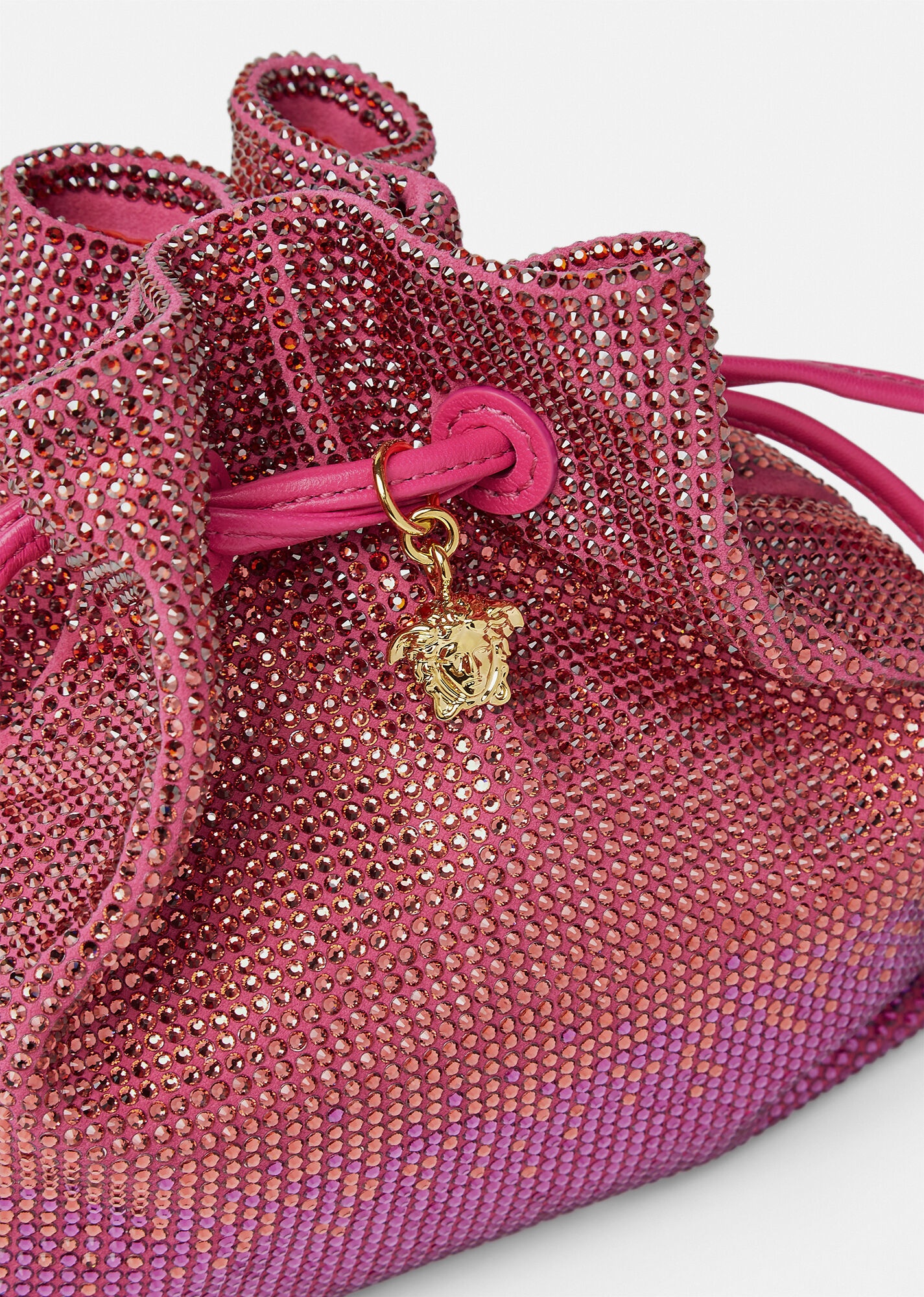 La Medusa Studded Mini Bucket Bag - 6