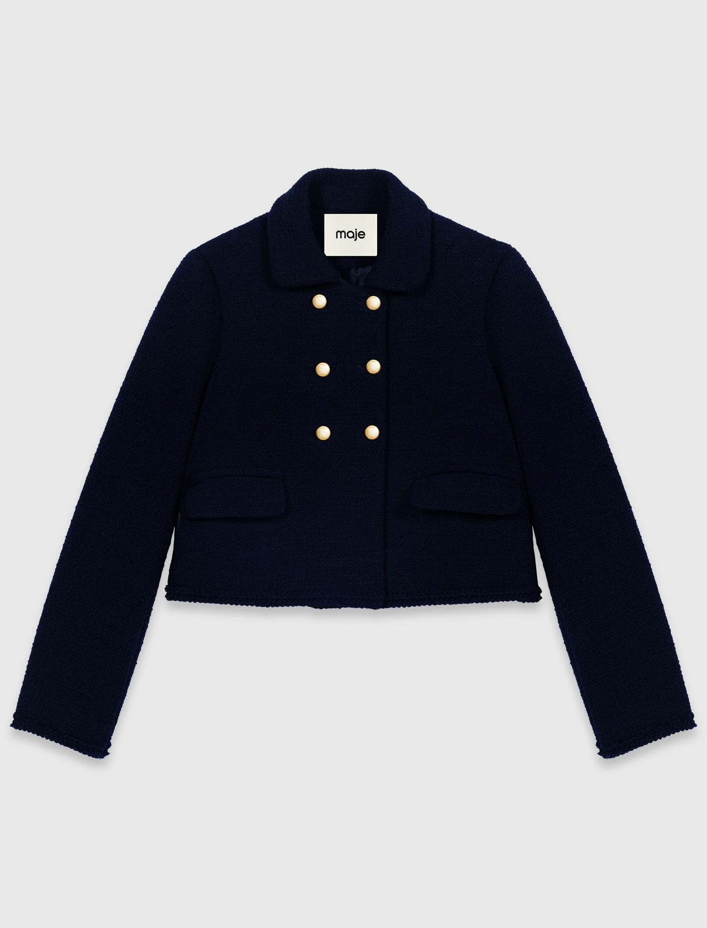 Short tweed jacket - 1