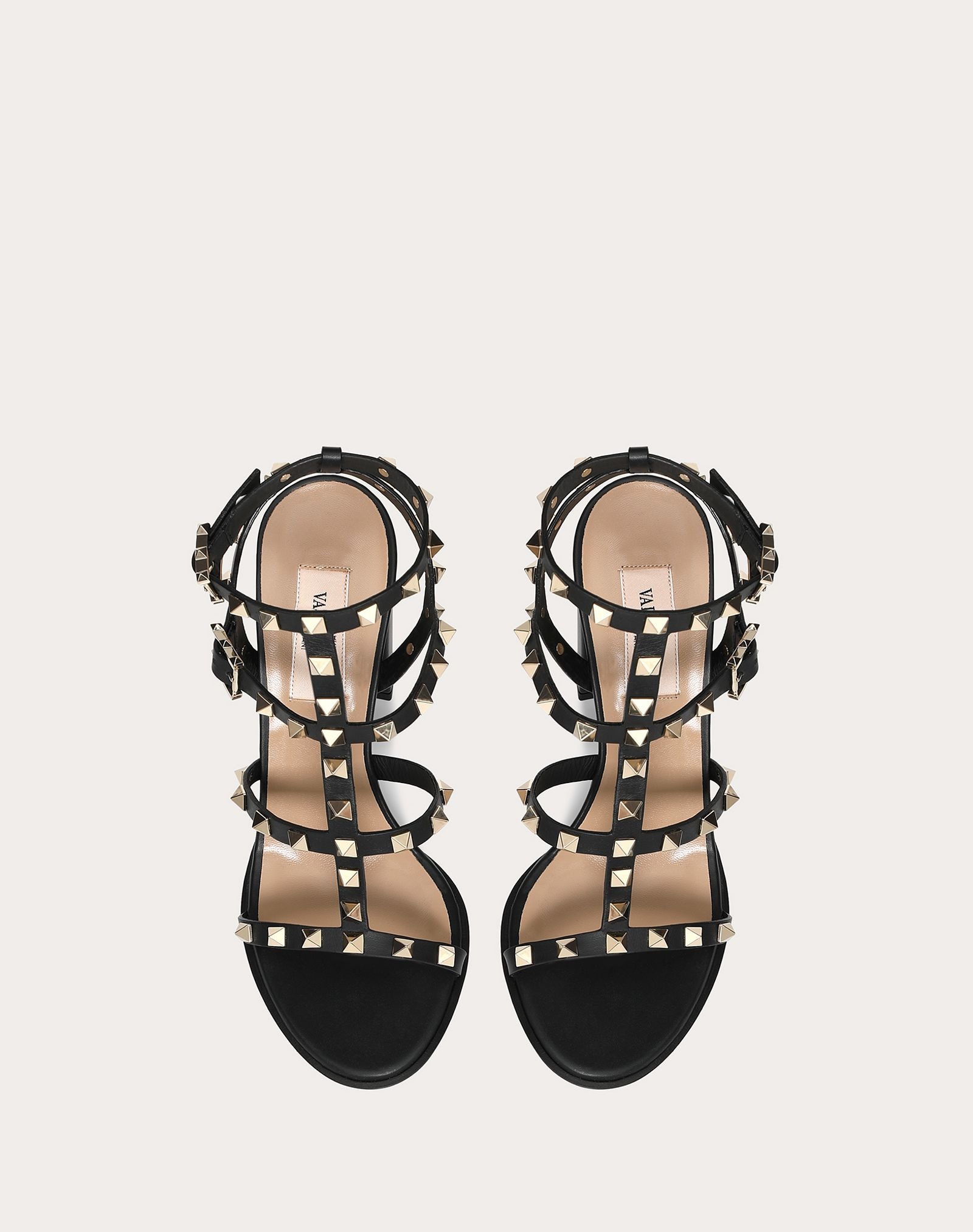 Rockstud Ankle Strap Sandal 90 mm - 4