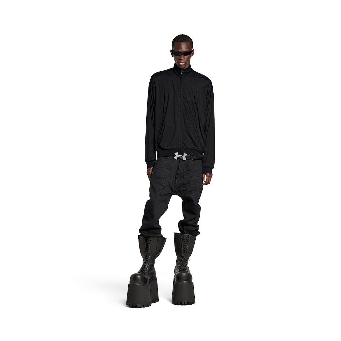 Men's Bb Garderobe Tracksuit Jacket in Black - 2