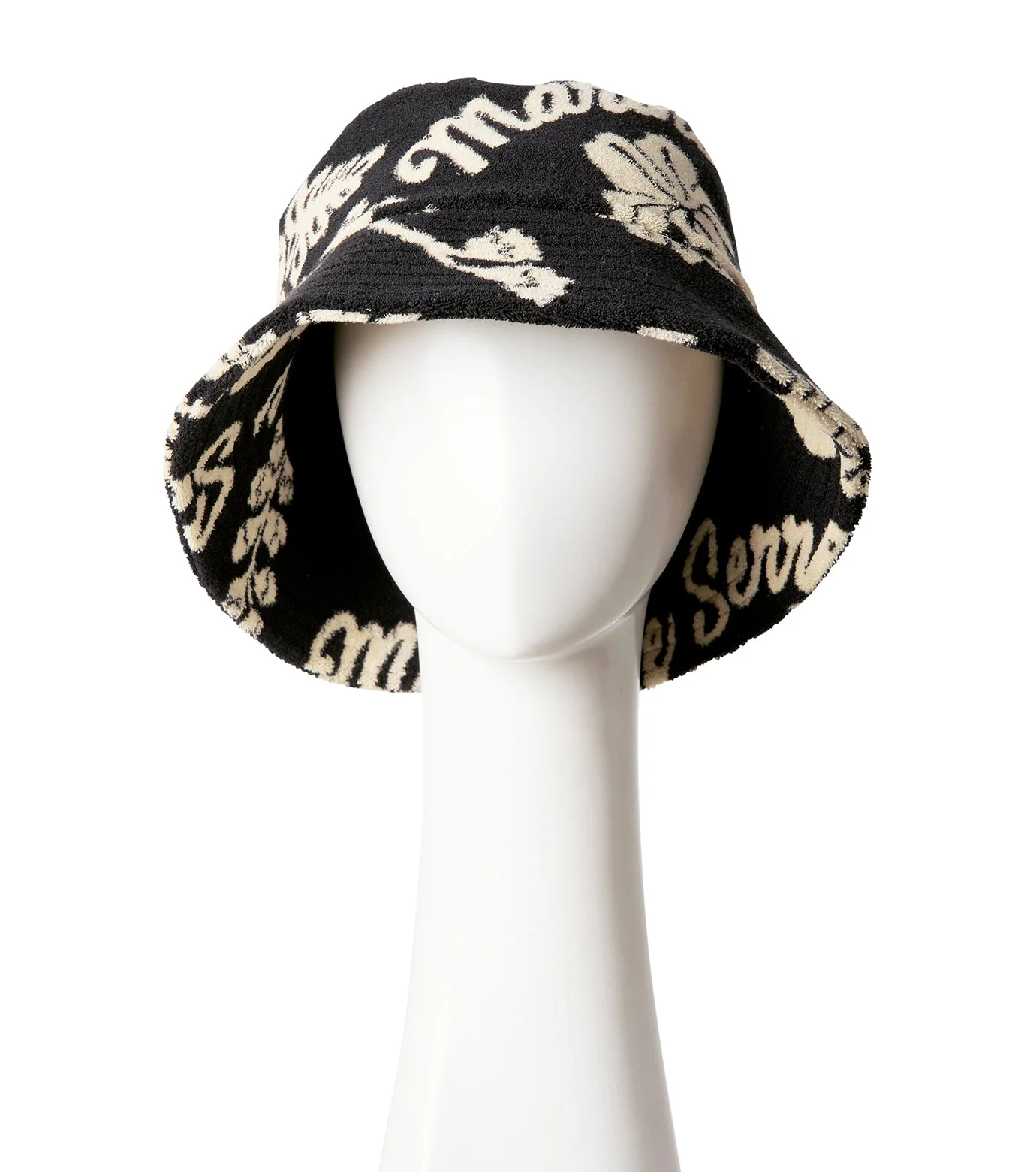 Jersey Jacquard Towels Bucket Hat - 1