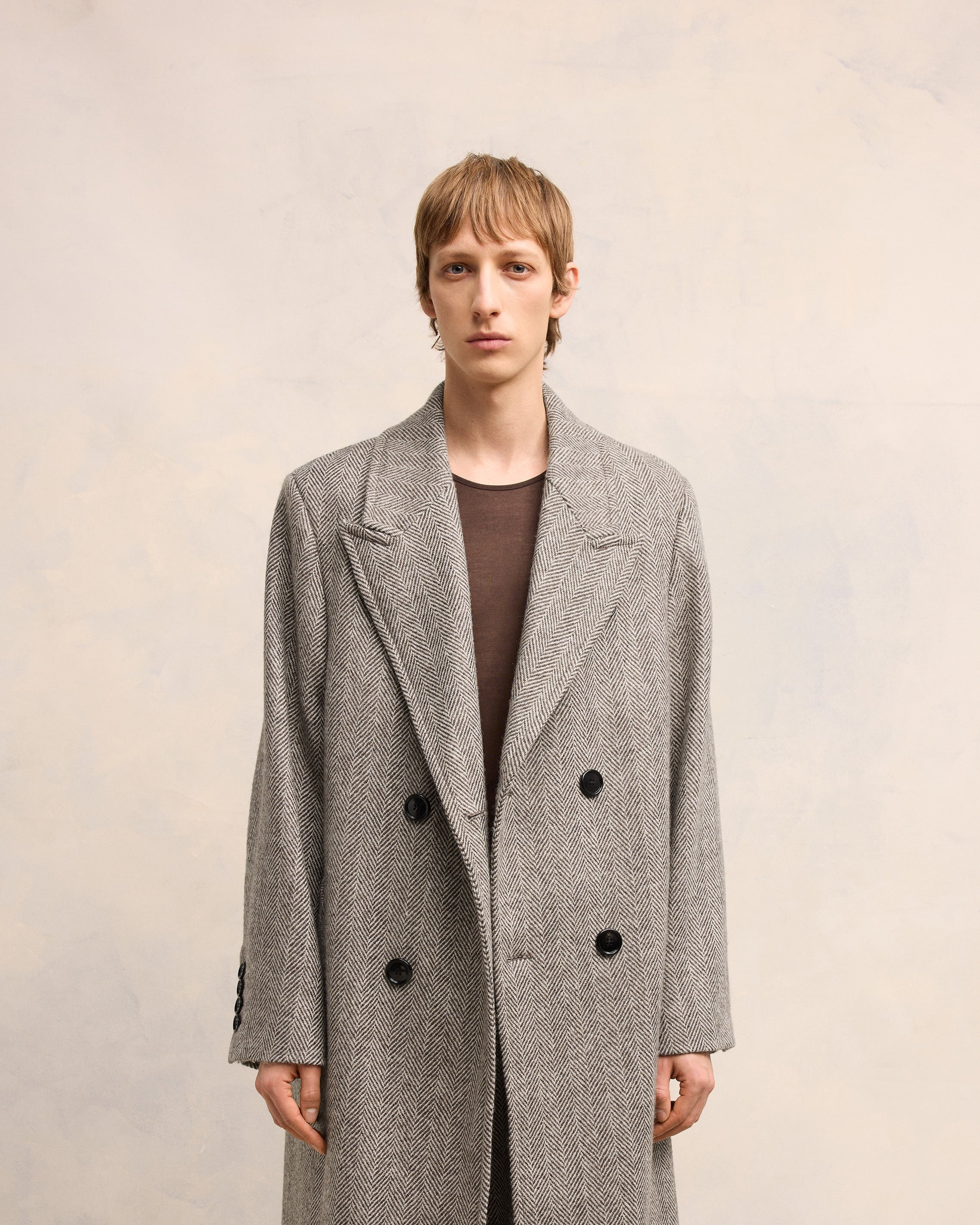 DOUBLE BREASTED COAT - 3