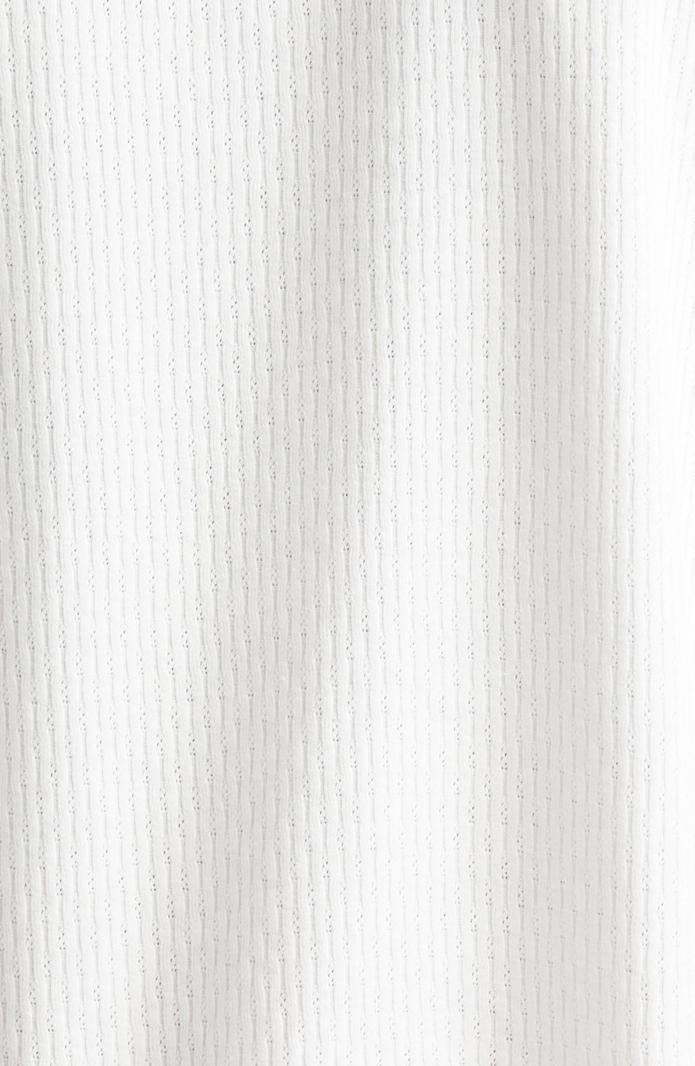 Bode Kennedy Lake Pointelle Cotton Graphic T-Shirt in Cream at Nordstrom - 6