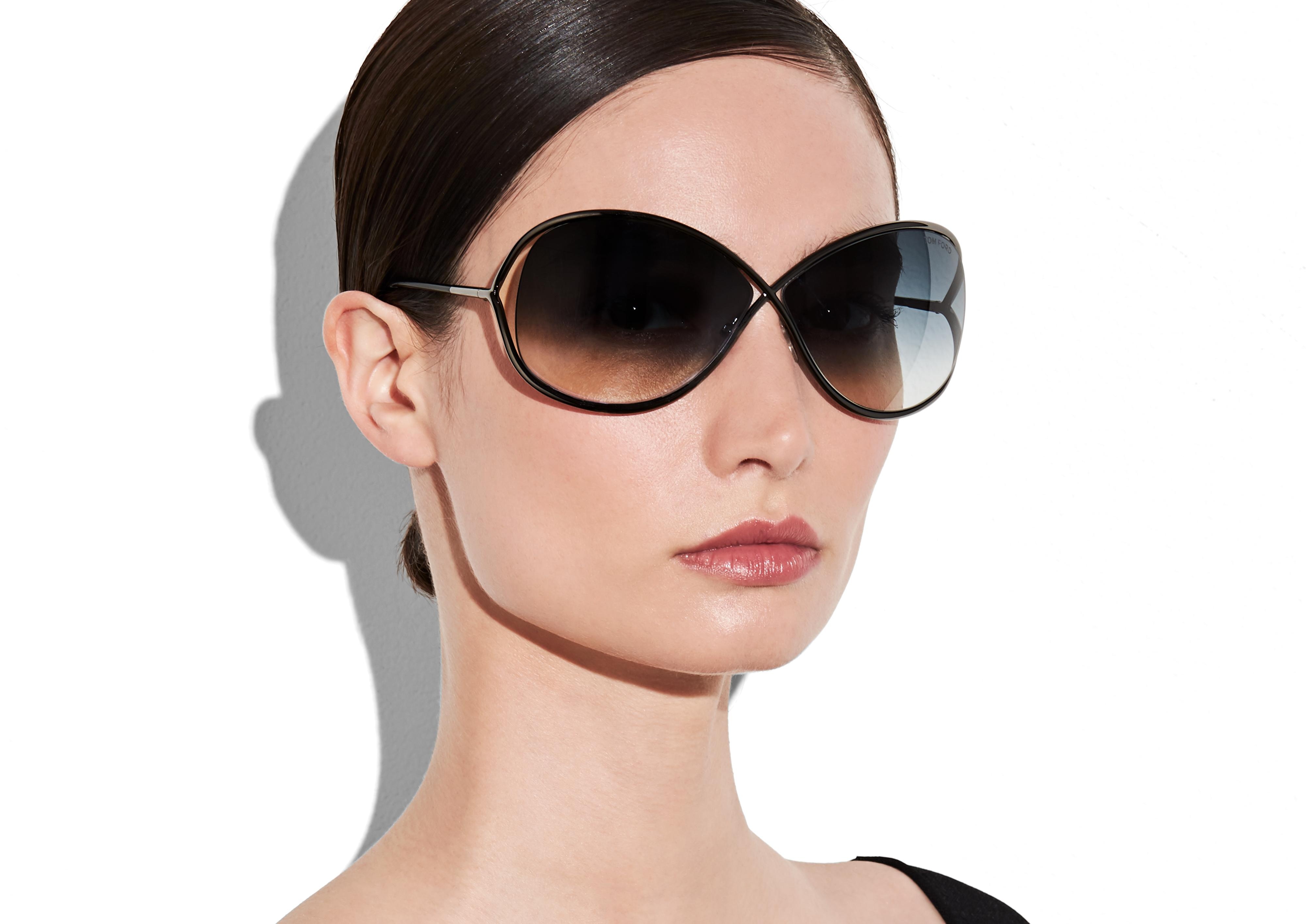 MIRANDA OVERSIZED SOFT SQUARE SUNGLASSES - 3