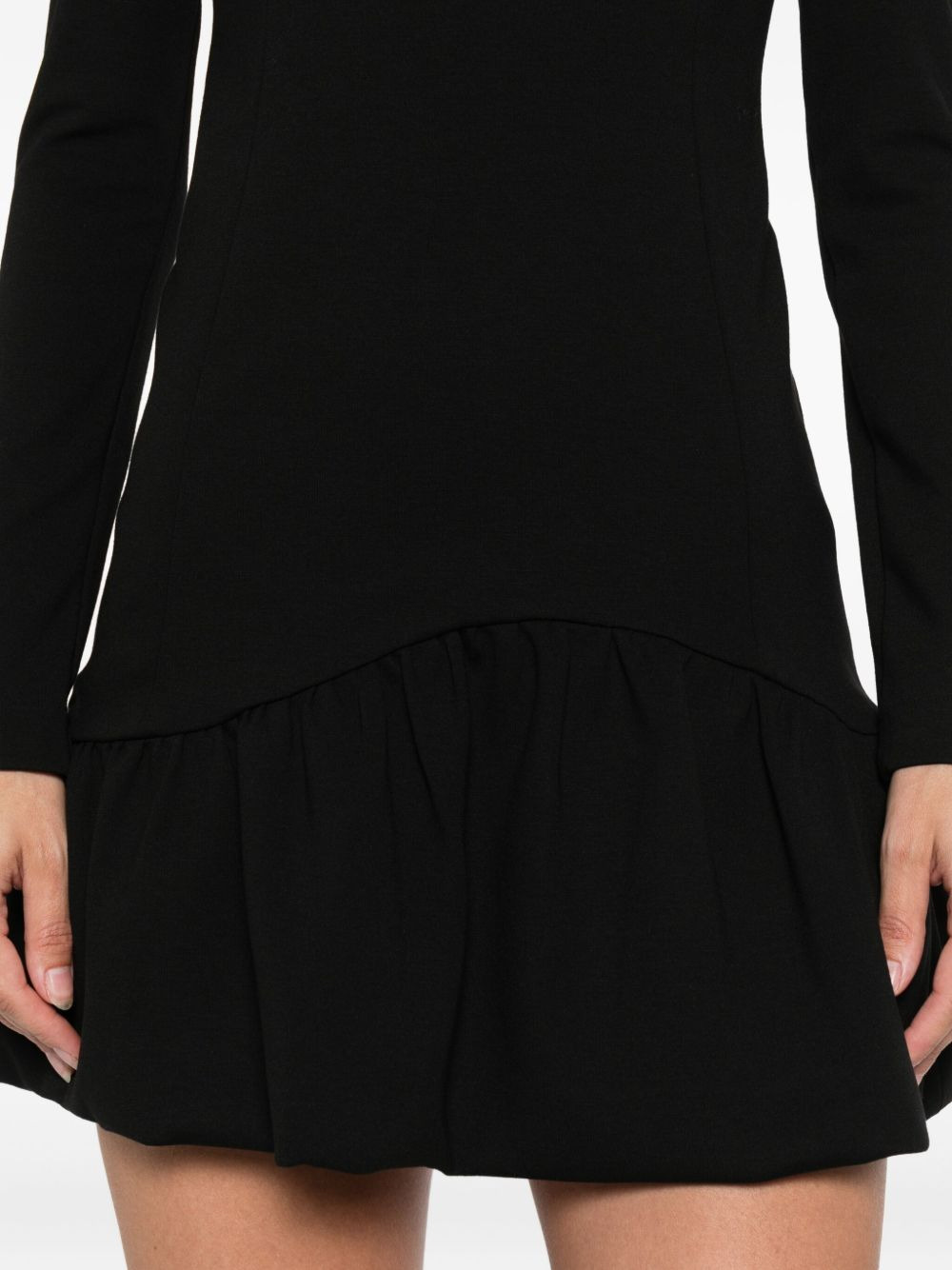 square-neck mini dress - 5